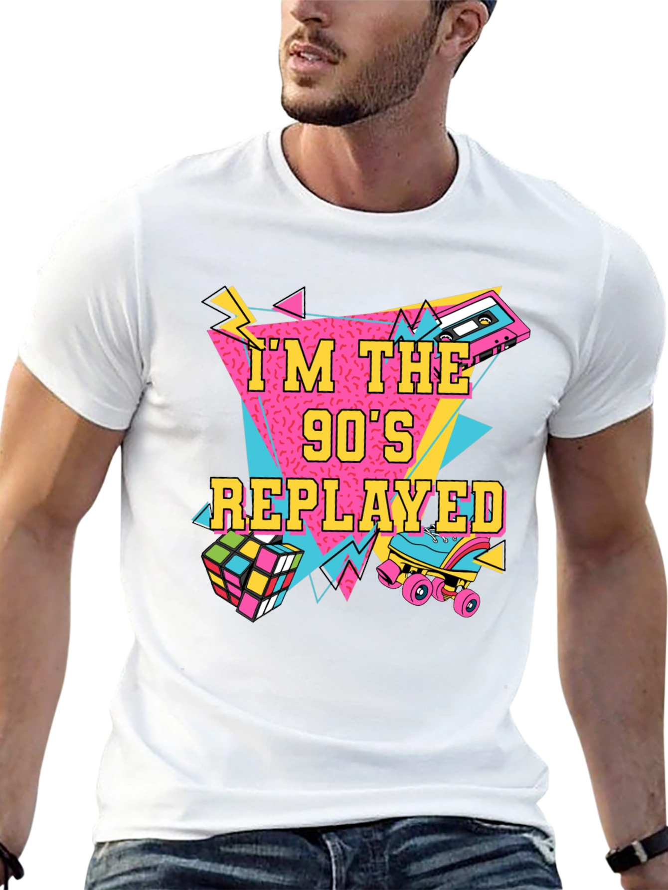 Im The 90s Replayed Graphic T-Shirt