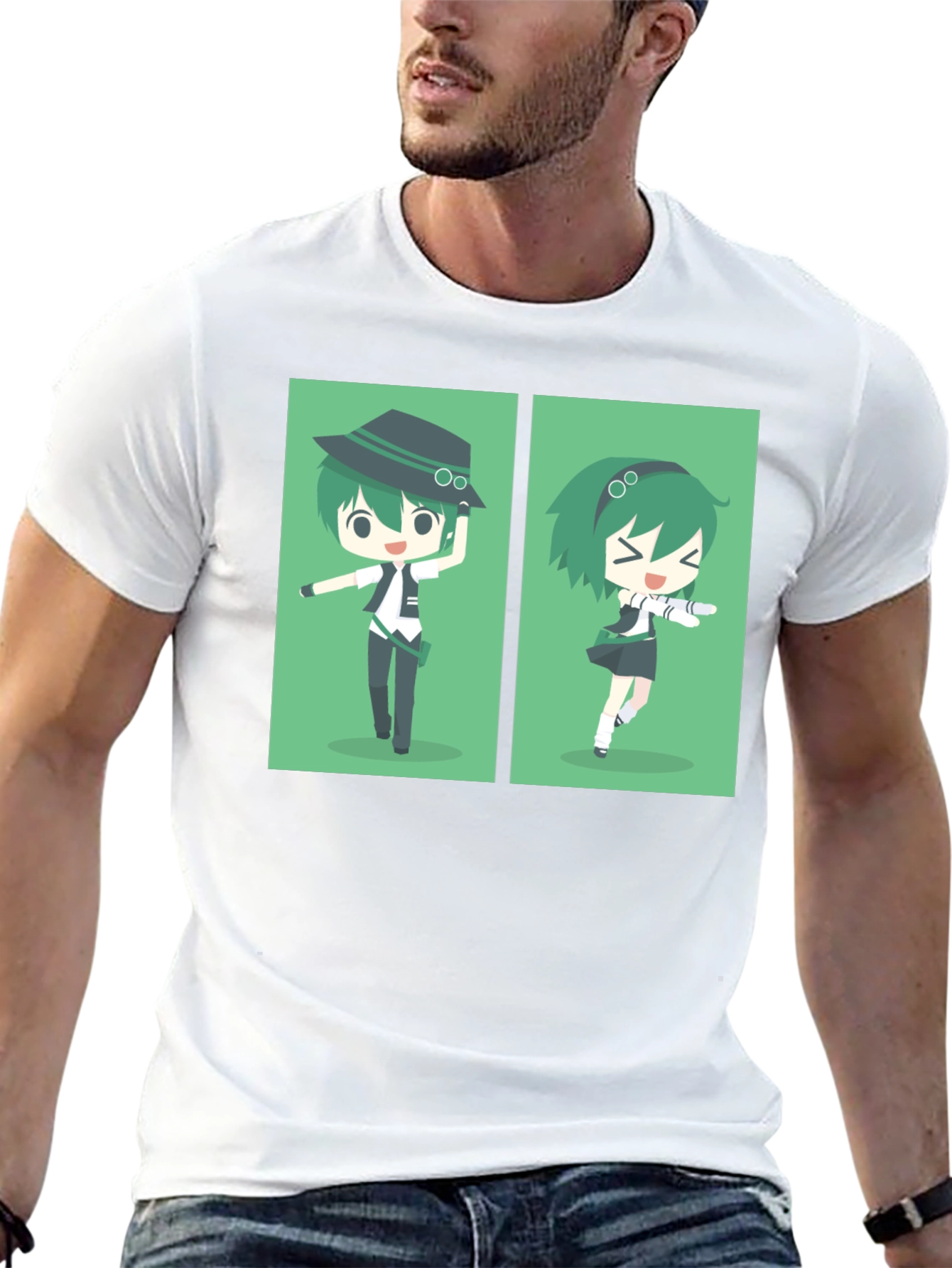 Anime Character Graphic T-Shirt