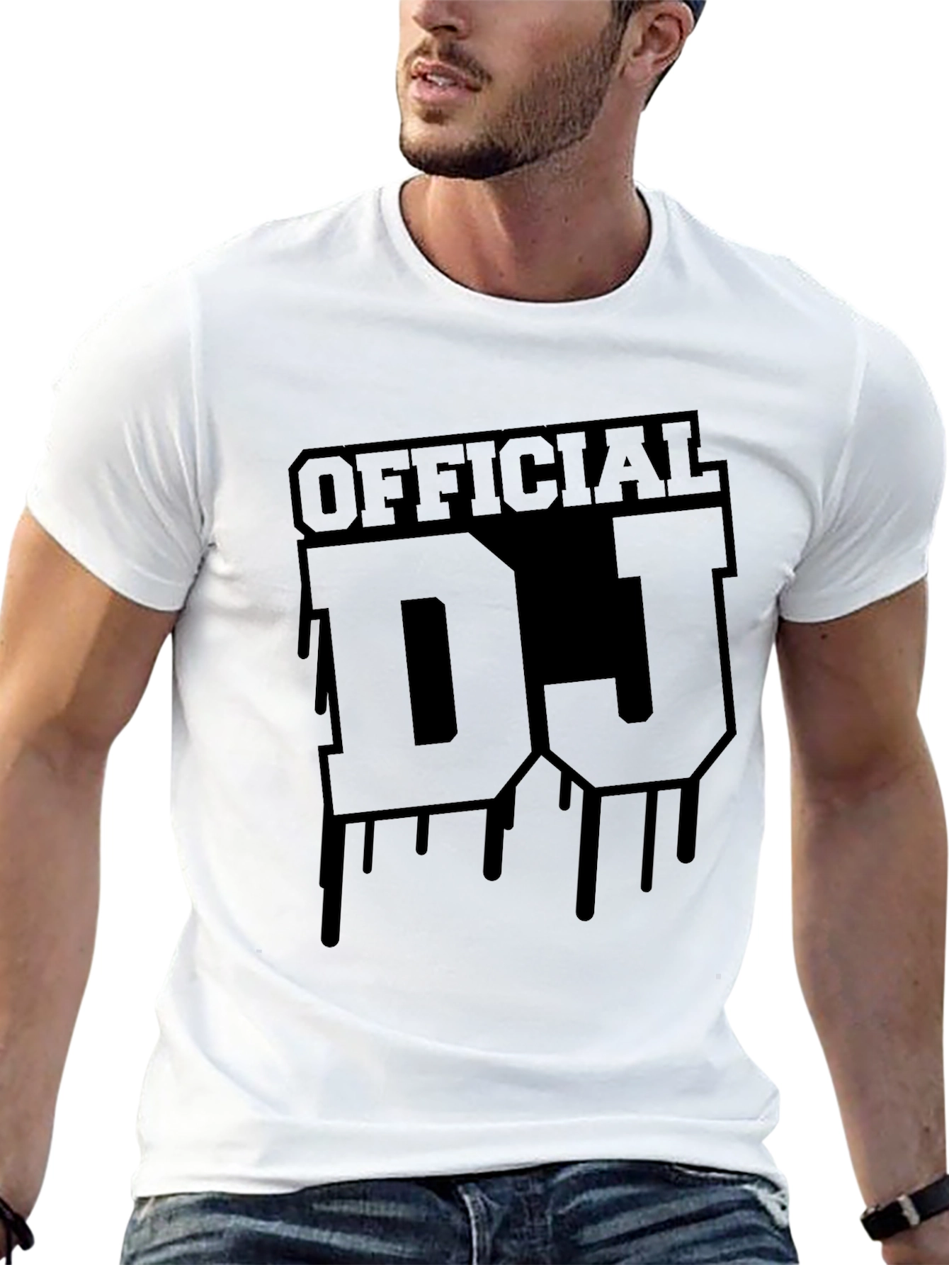 Official DJ Graphic Black T-Shirt