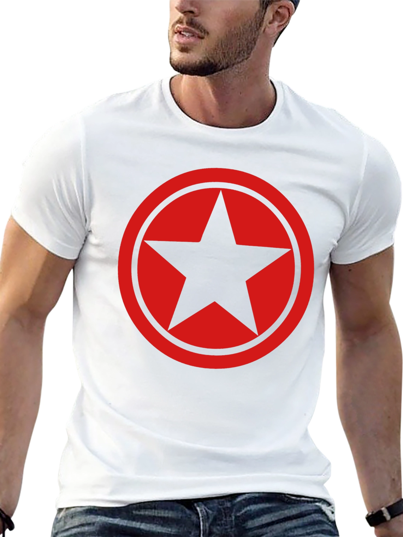 Star Logo Graphic Tee