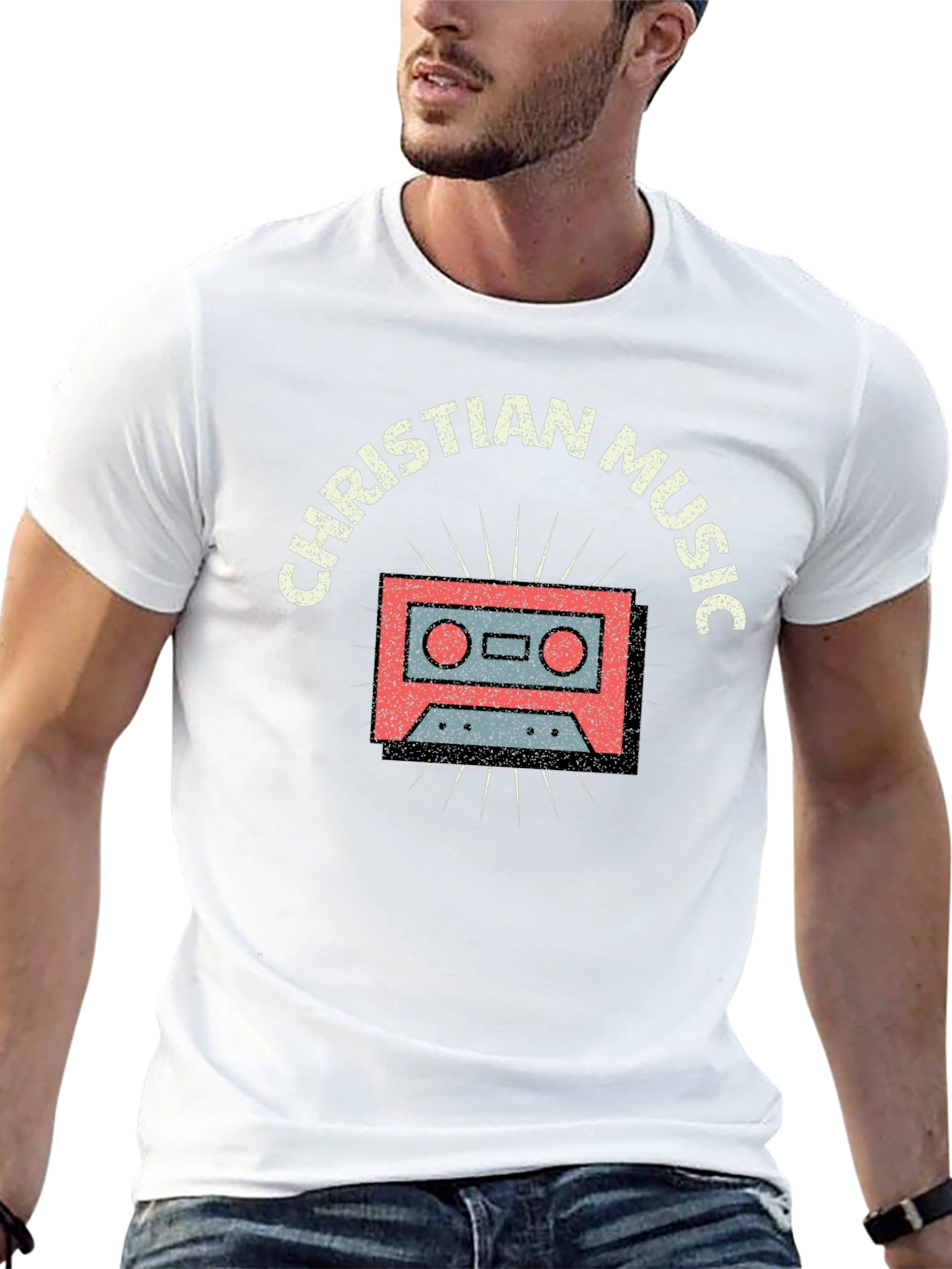 Christian Music Cassette Tape T-Shirt