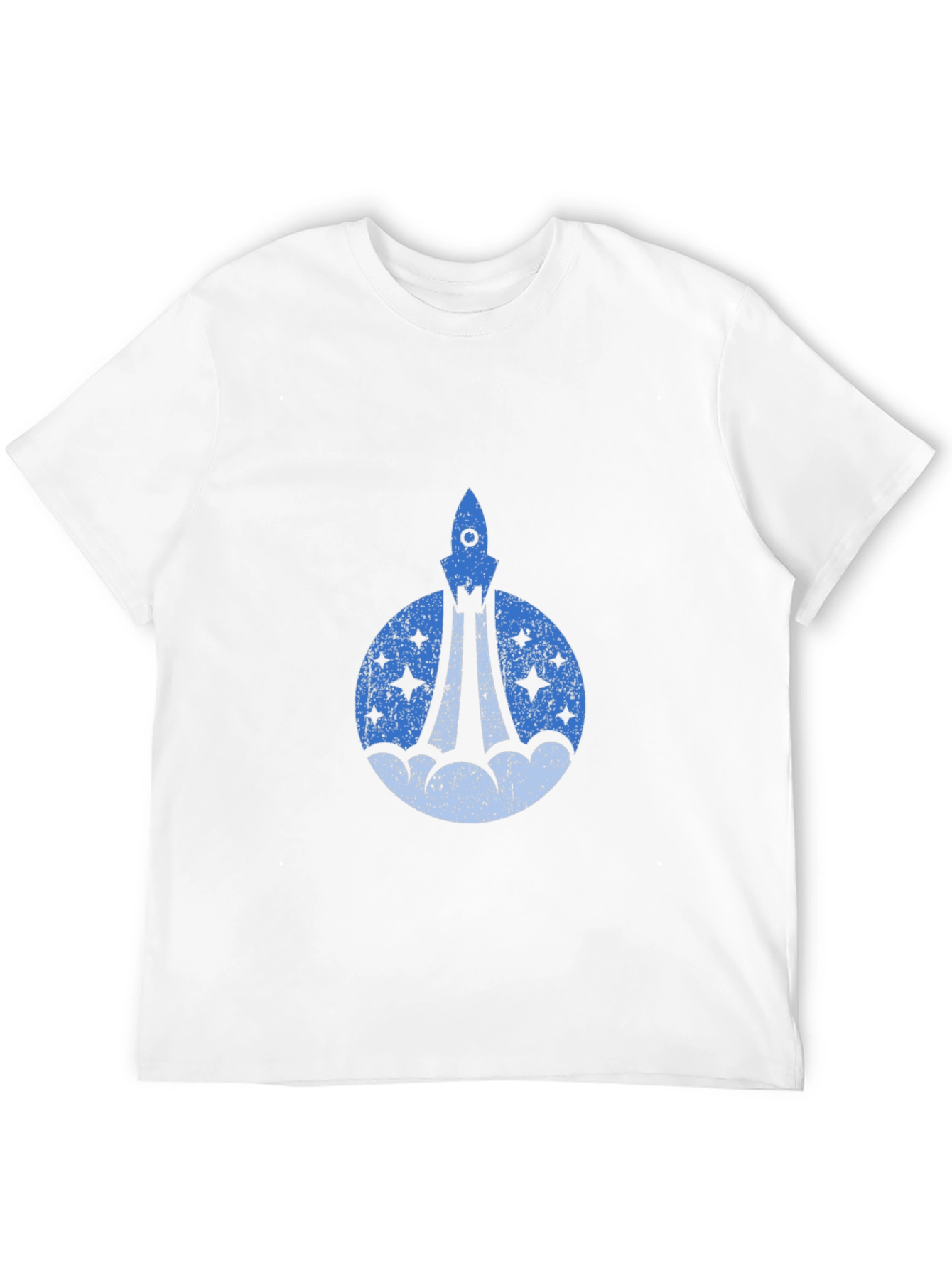Rocket Launch Graphic T-Shirt - Space Adventure Tee