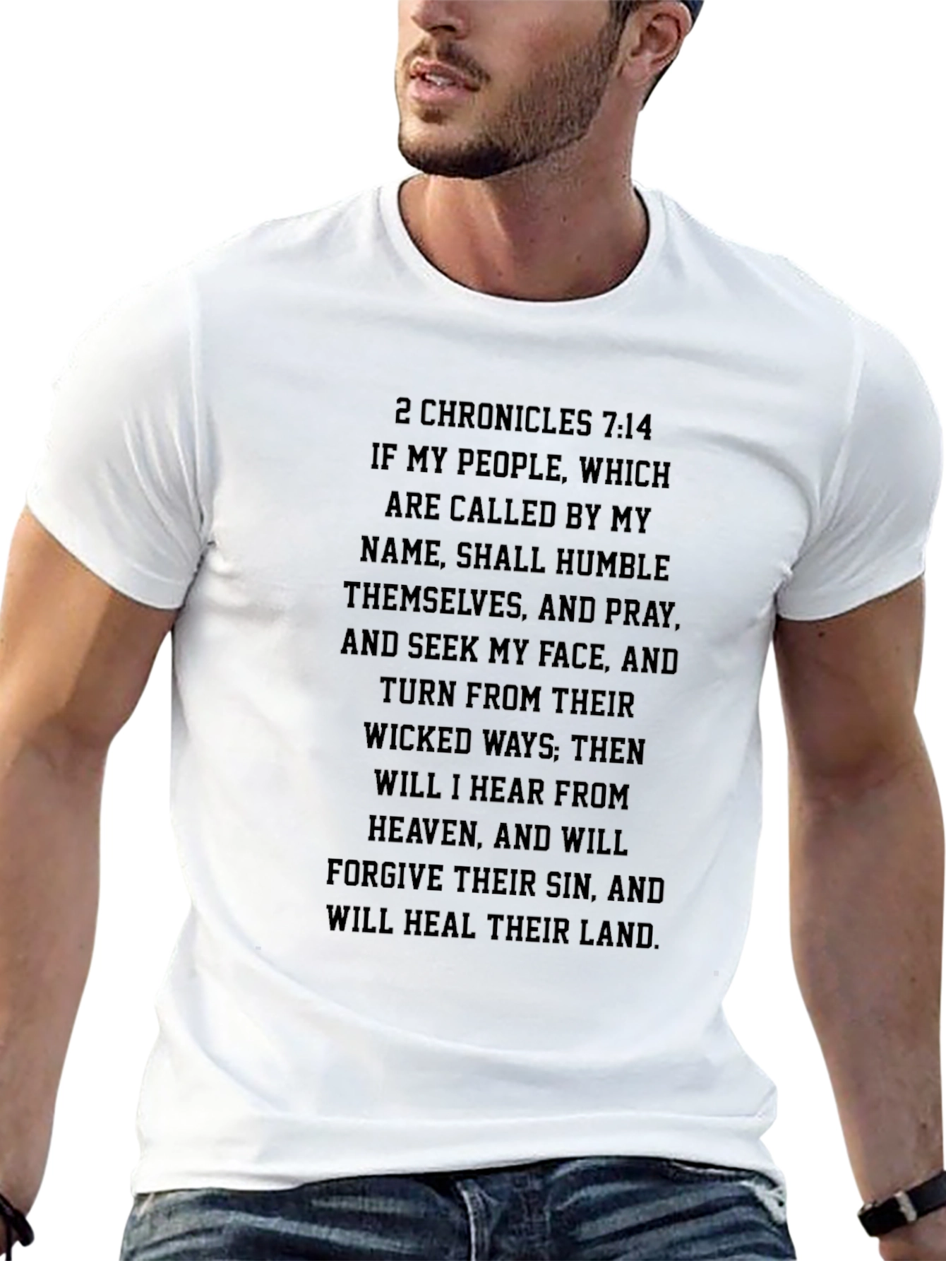 2 Chronicles 7:14 Christian T-Shirt