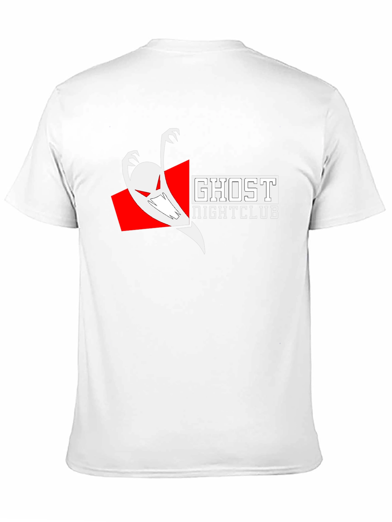 Ghost Nightclub Graphic T-Shirt - Unique Party Tee