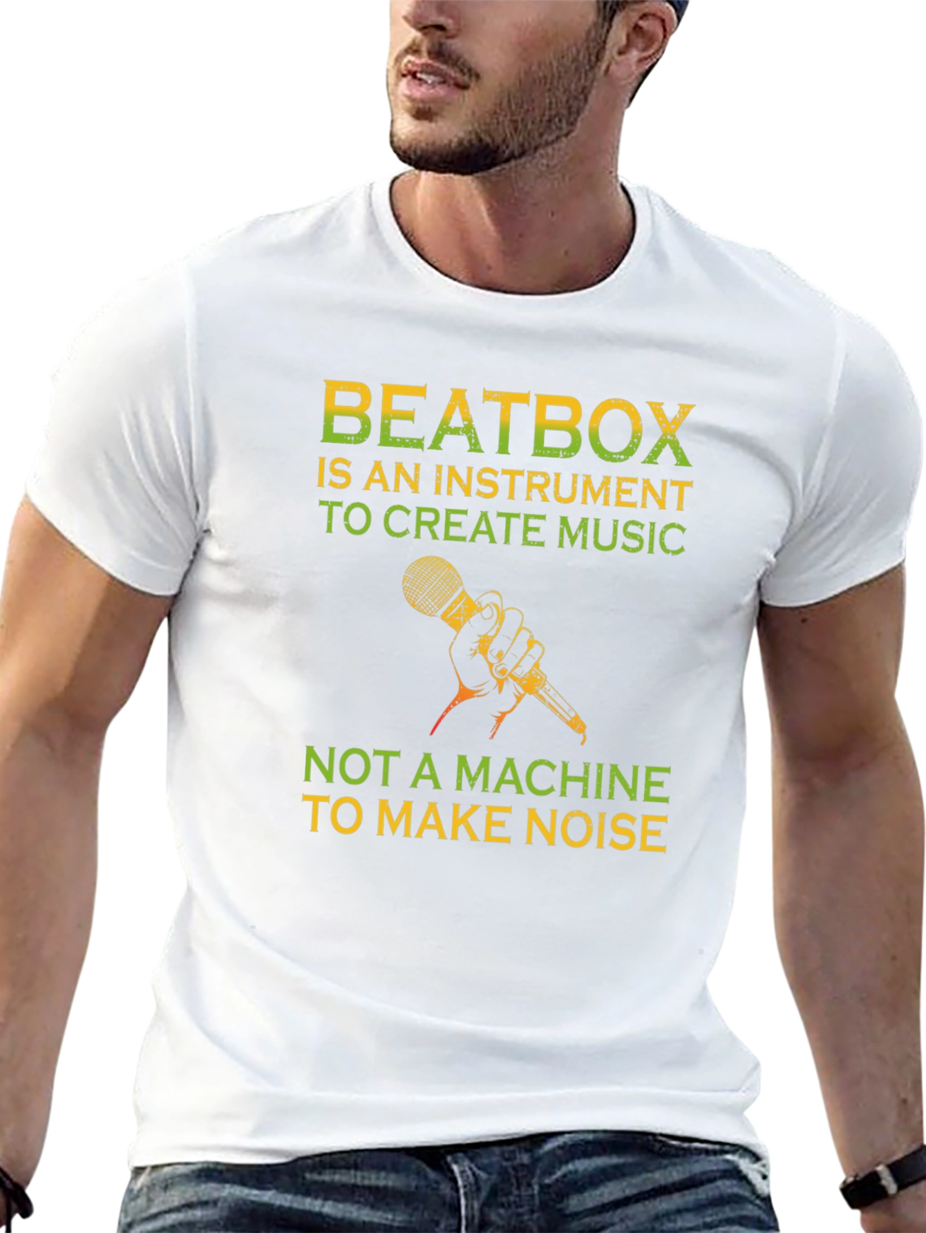 Beatbox Instrument Graphic T-Shirt