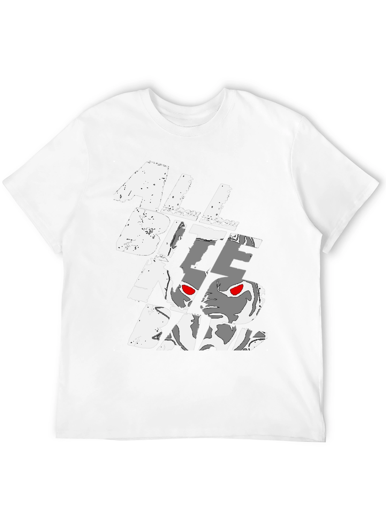 All Bite No Bark Graphic Print Tee