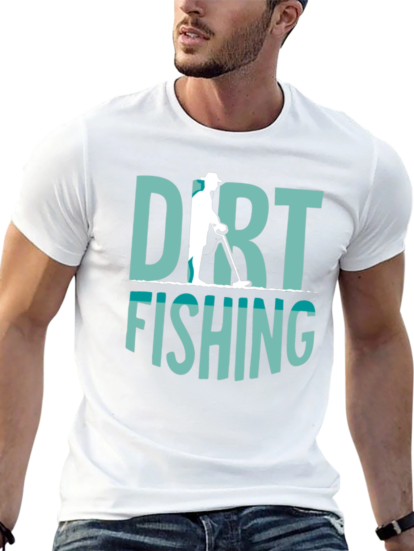Dirt Fishing Metal Detecting T-Shirt
