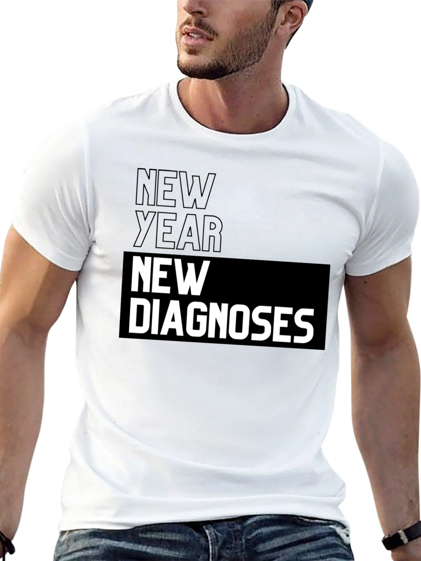 New Year New Diagnoses Graphic T-Shirt