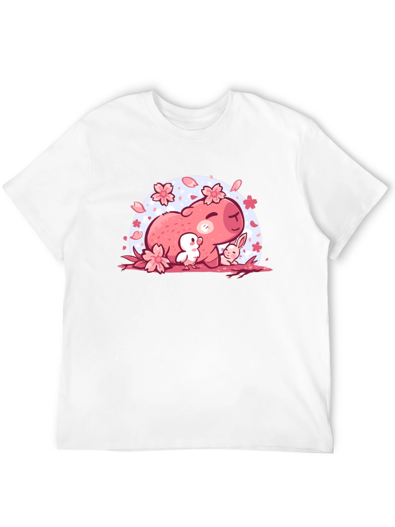Cute Capybara & Friends Graphic Tee