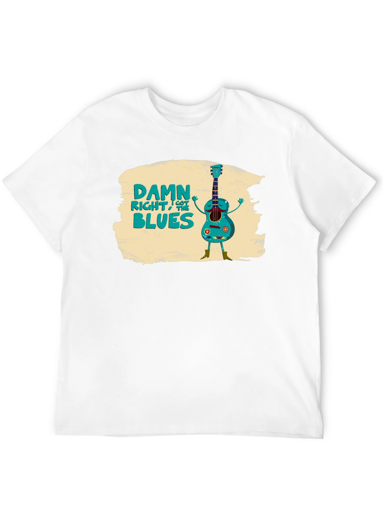 Damn Right I Got the Blues Graphic T-Shirt