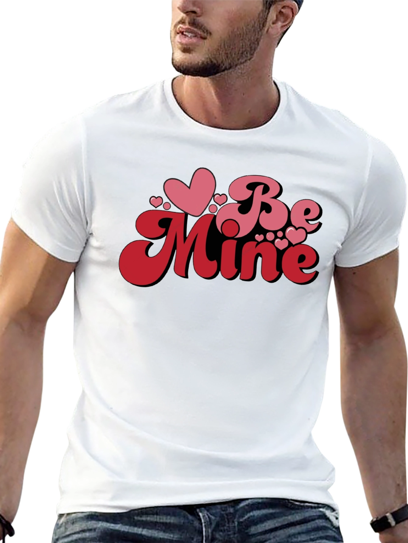 Be Mine Valentines Day Graphic Tee