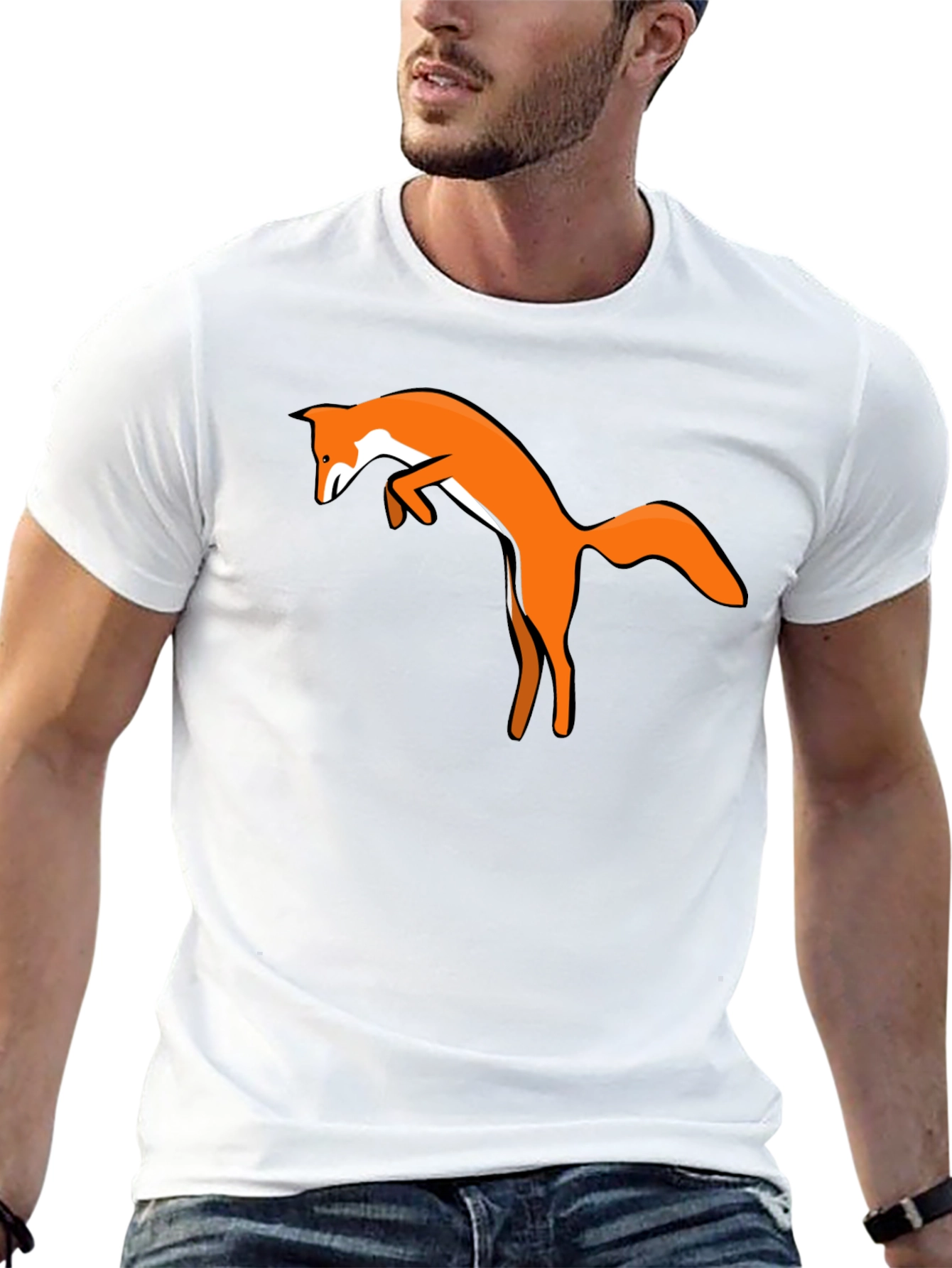 Fox Graphic Black T-Shirt