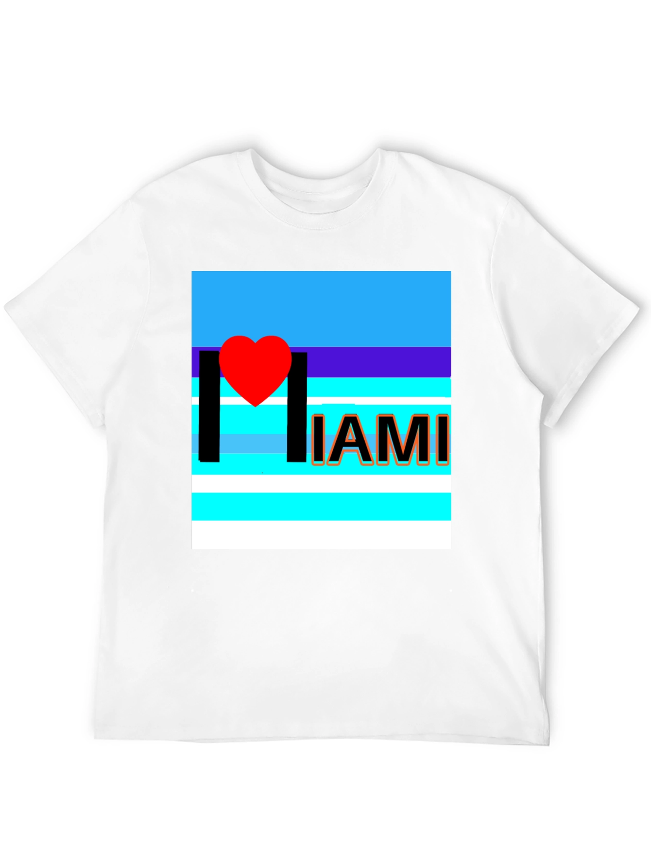 I Heart Miami Graphic T-Shirt