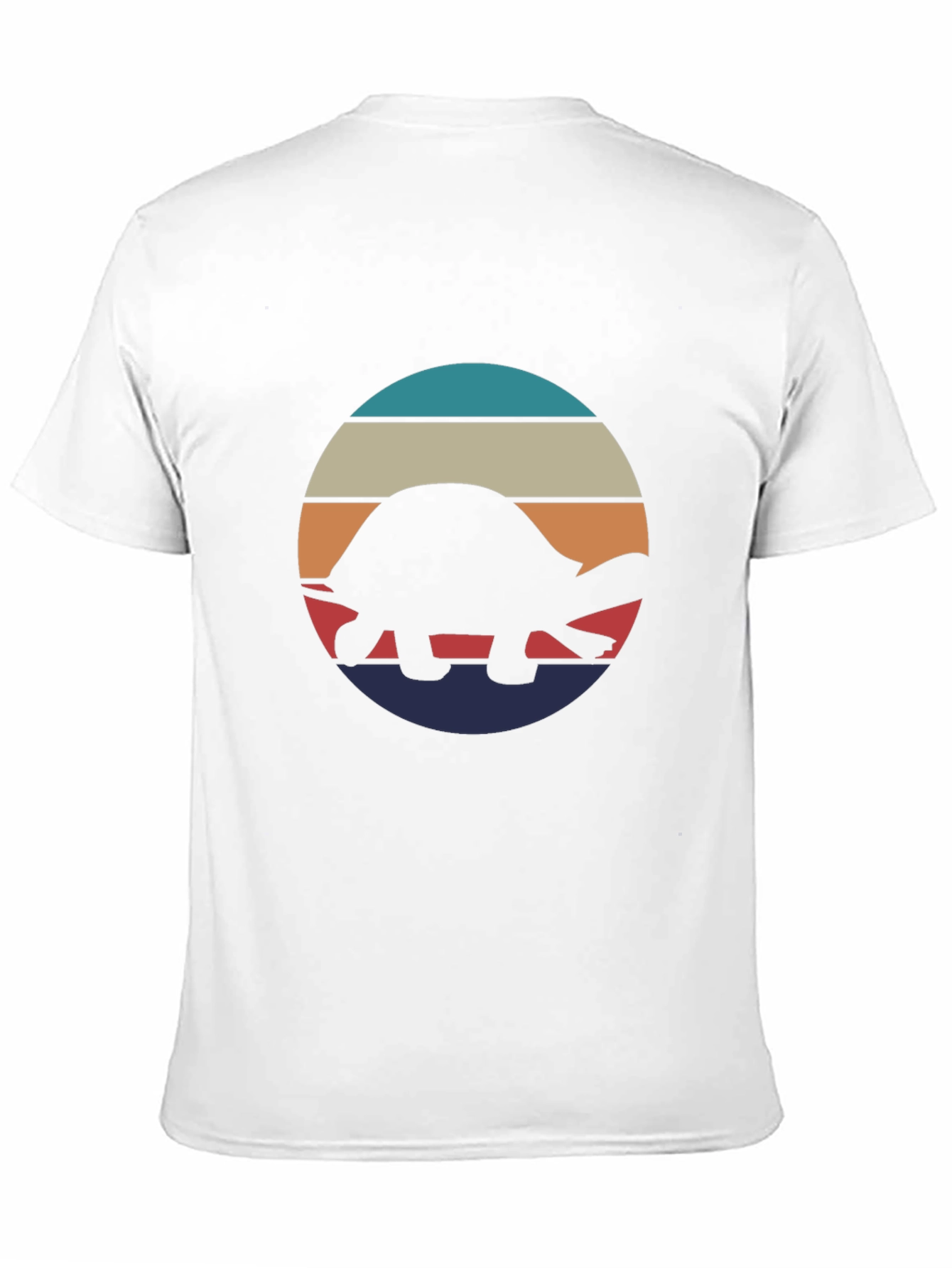 Retro Turtle Silhouette Graphic Tee