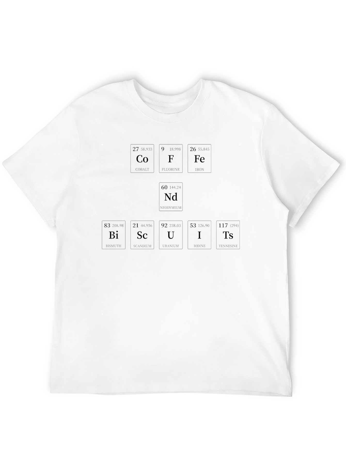 Periodic Table Elements Funny Chemistry T-Shirt