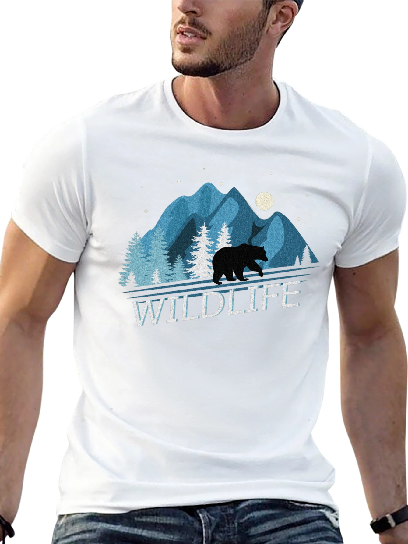 Wildlife Bear Mountain T-Shirt