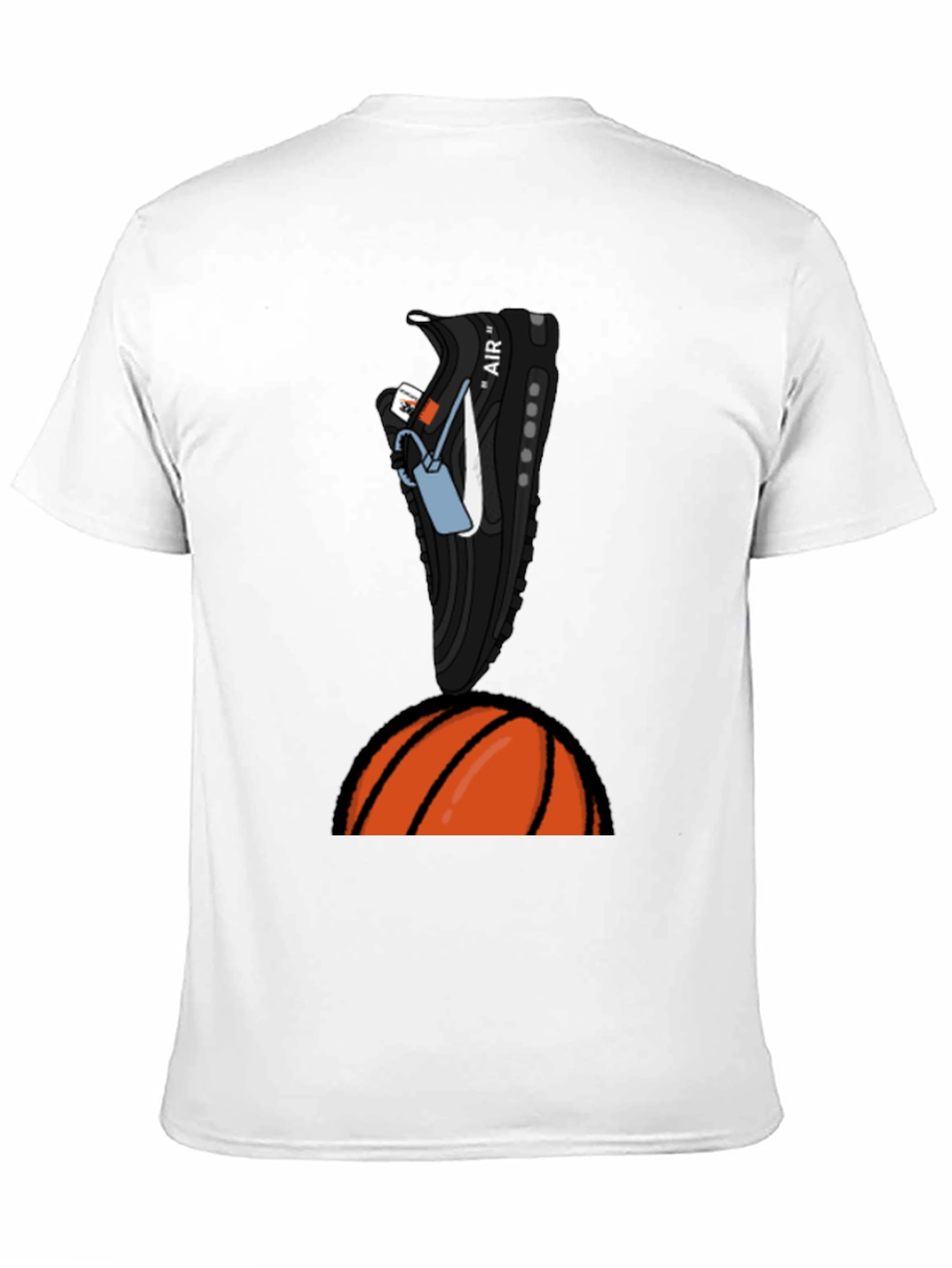 Basketball Shoe T-Shirt - Cool Graphic Tee