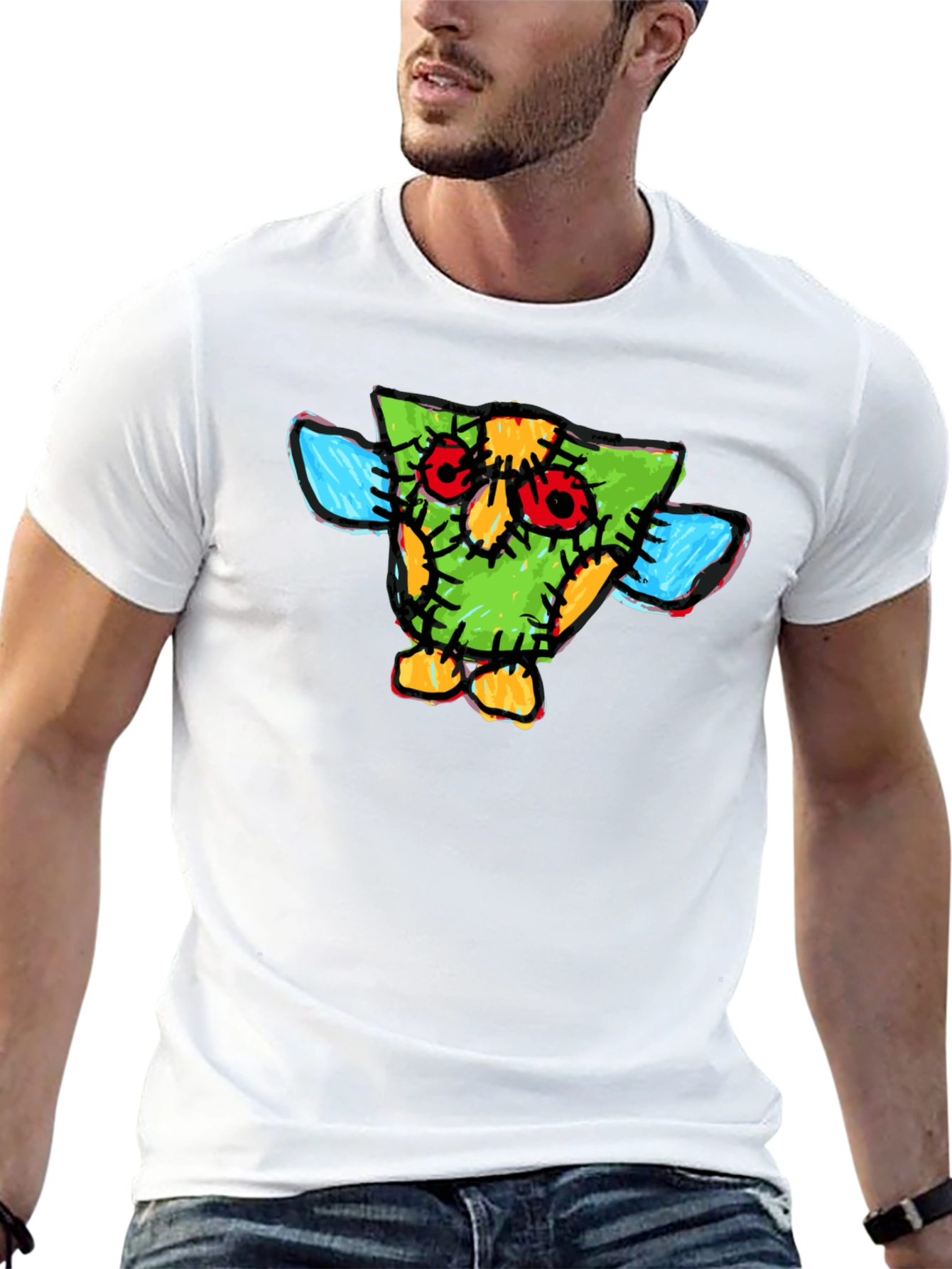 Funky Cartoon Owl T-Shirt