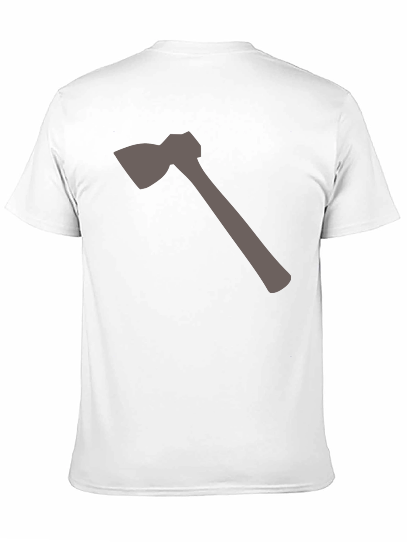 Axe Graphic Tee - Black Cotton Comfort