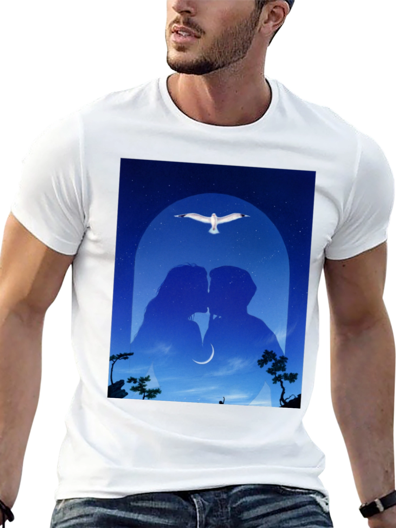 Romantic Silhouette T-Shirt