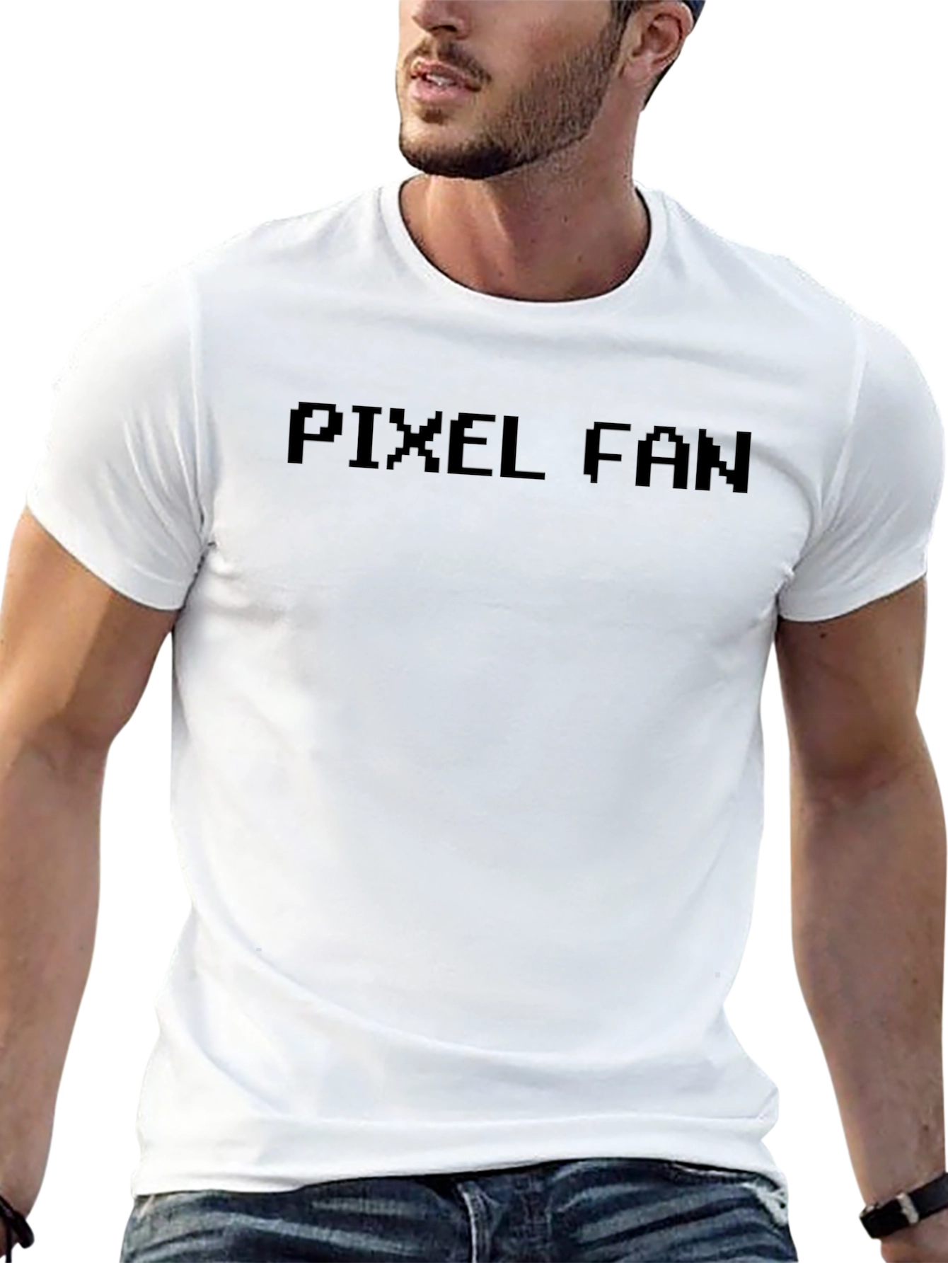 Pixel Fan Black T-Shirt - Gamer Style