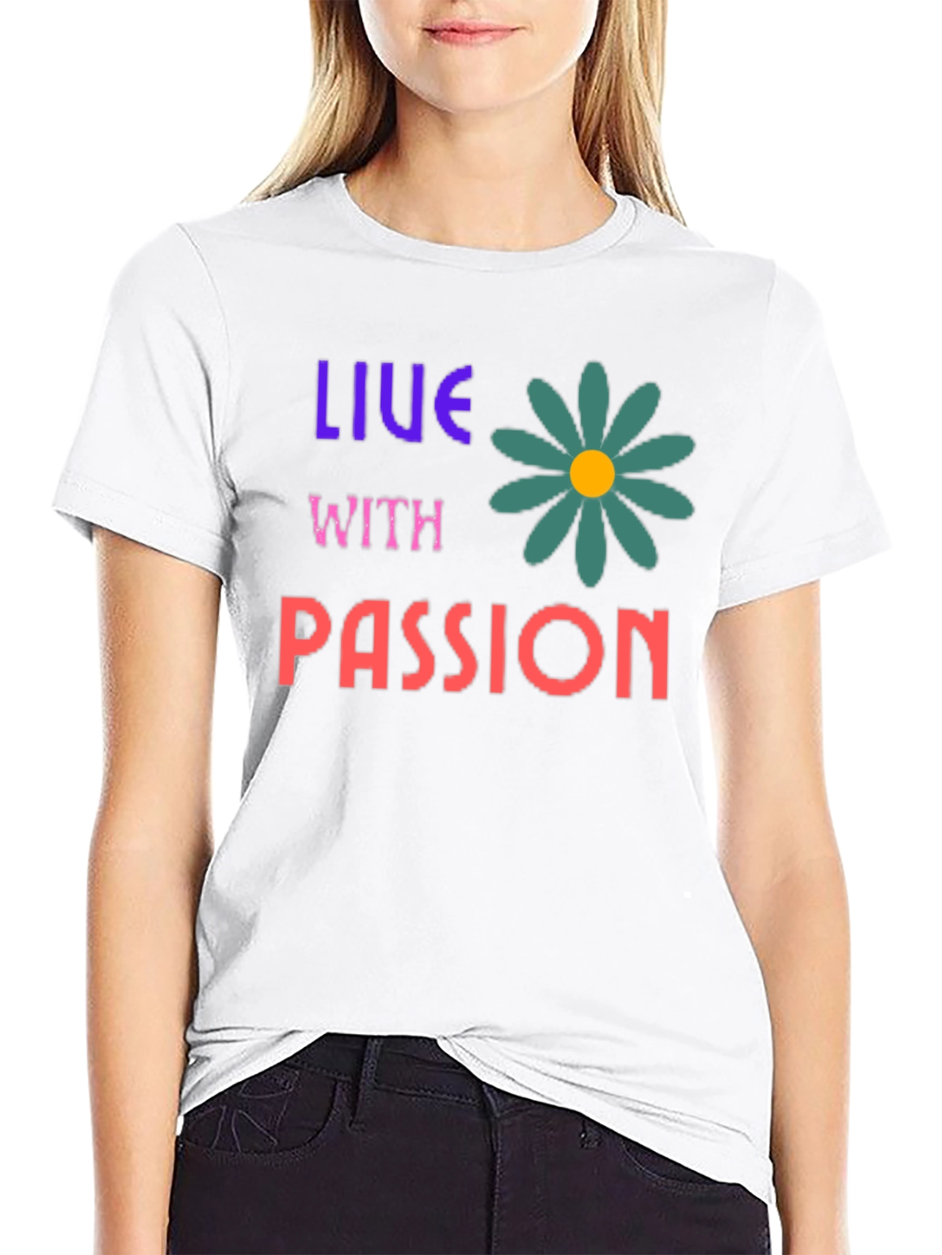 Live with Passion Graphic Tee