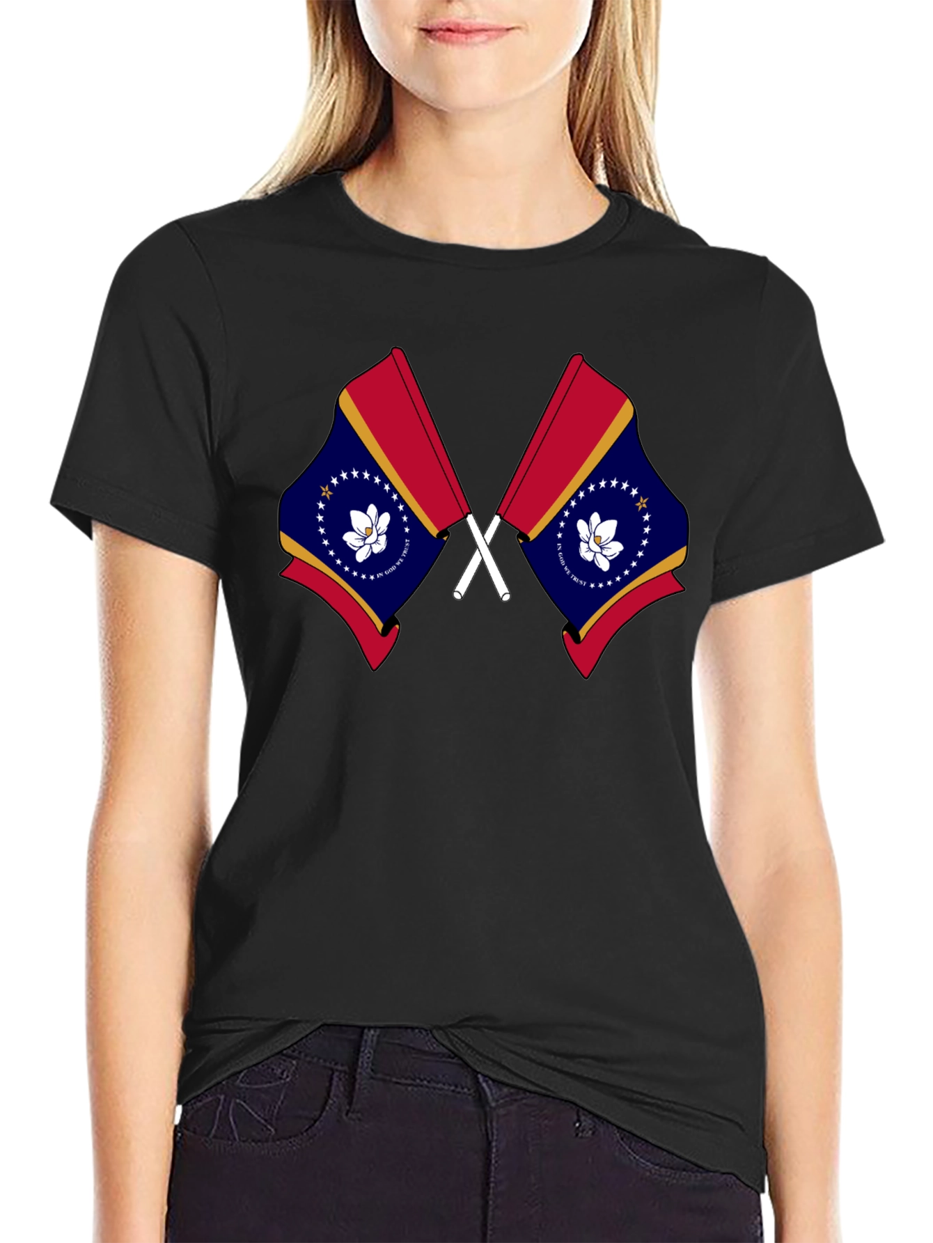 Mississippi Flag Graphic T-Shirt