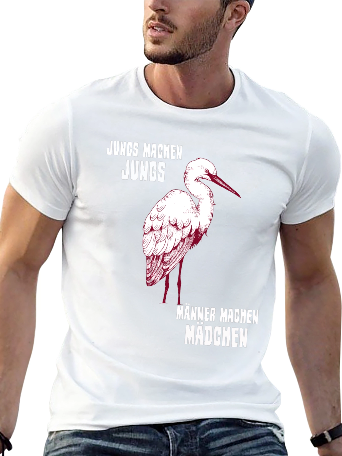 Humorous Boys Make Boys Graphic Tee