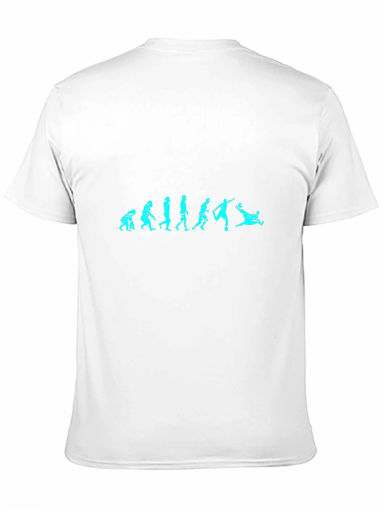 Evolution of Soccer Black Graphic Tee