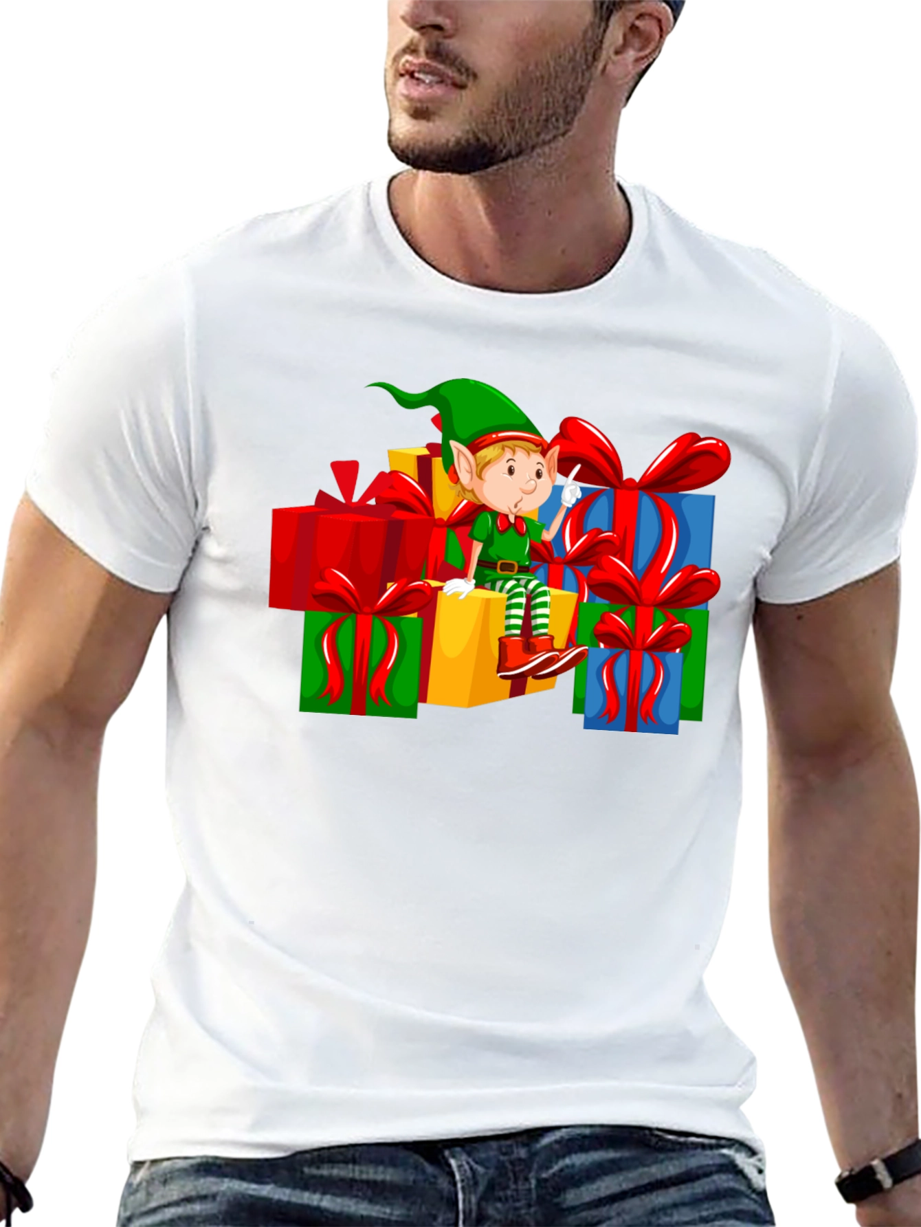 Christmas Elf Gift T-Shirt