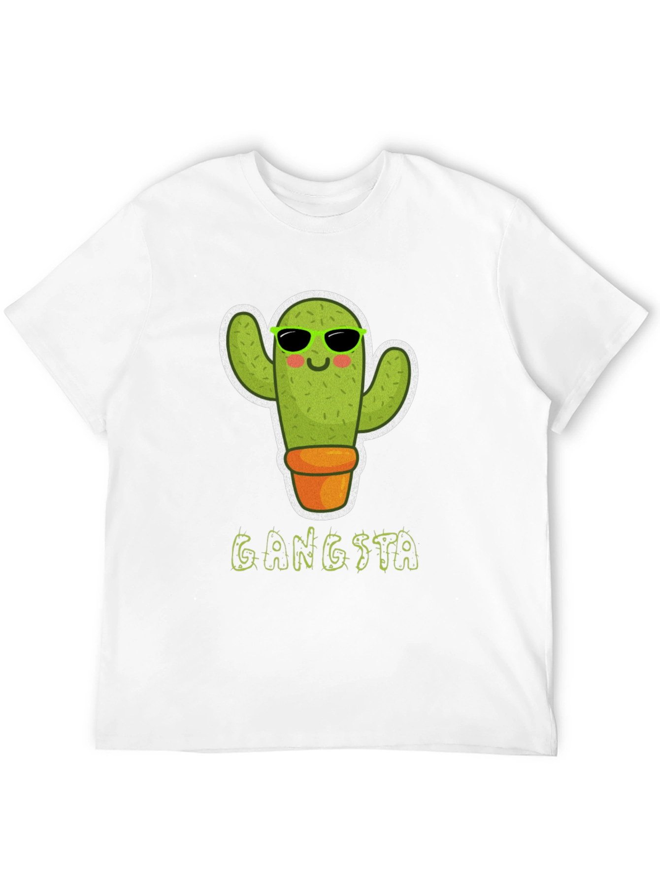 Cool Cactus Gangsta Graphic Tee