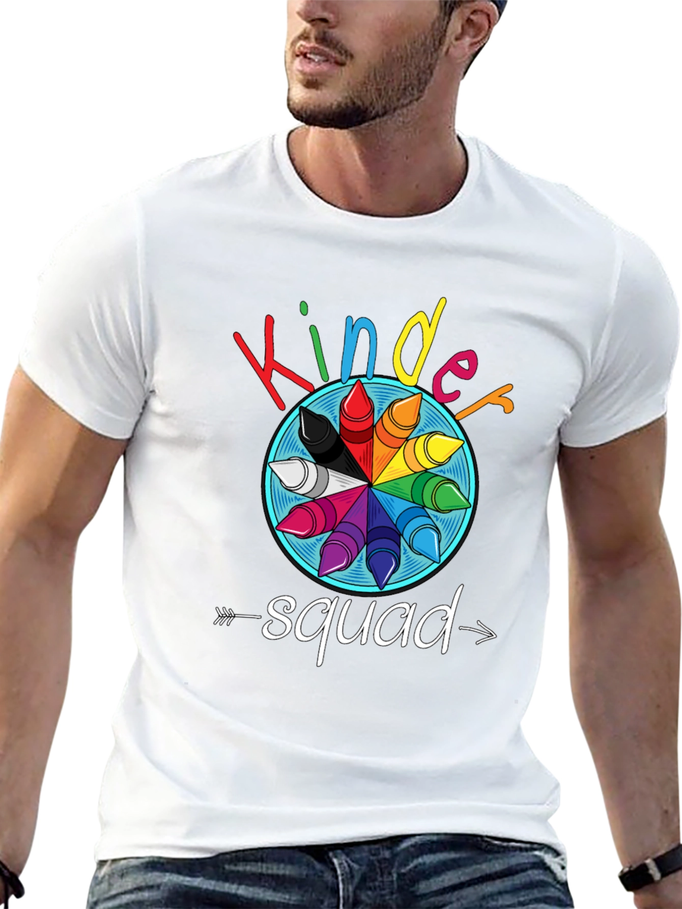 Kinder Squad T-Shirt - Teacher Team Apparel