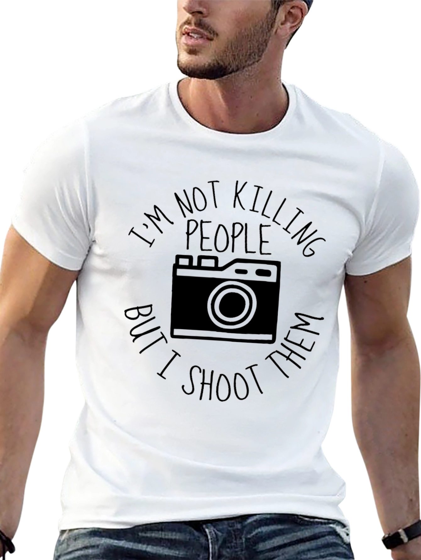 Funny Photographer T-Shirt - I Shoot People