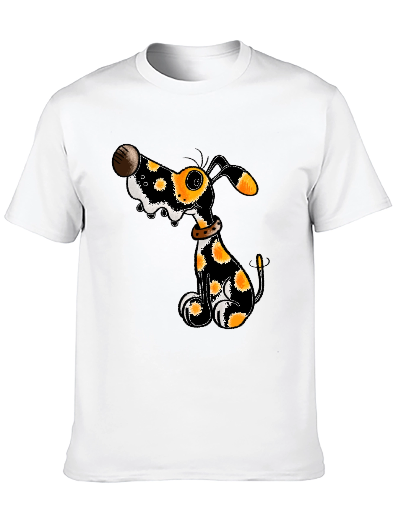 Dog Cartoon Graphic T-Shirt