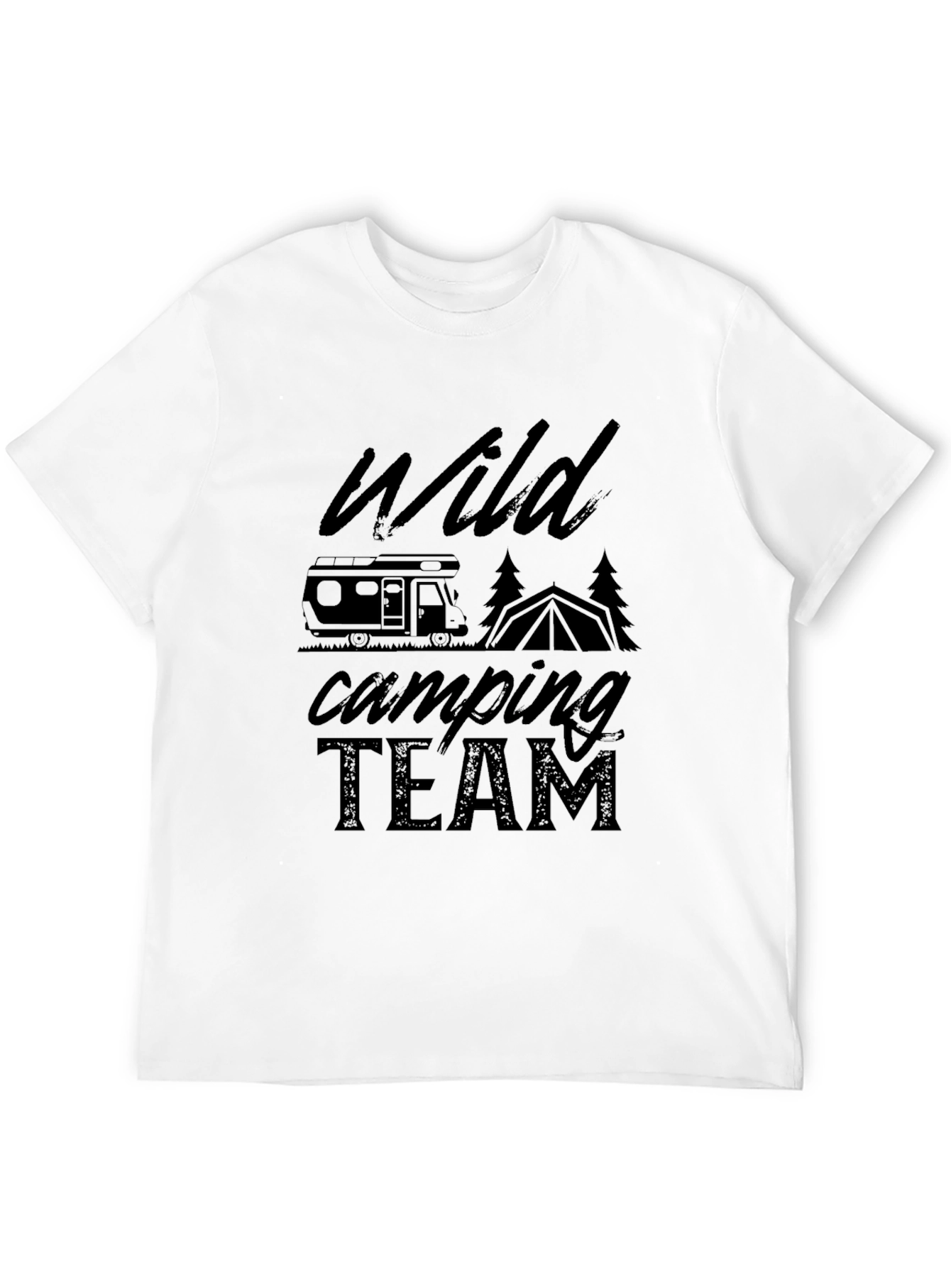 Wild Camping Team Graphic T-Shirt