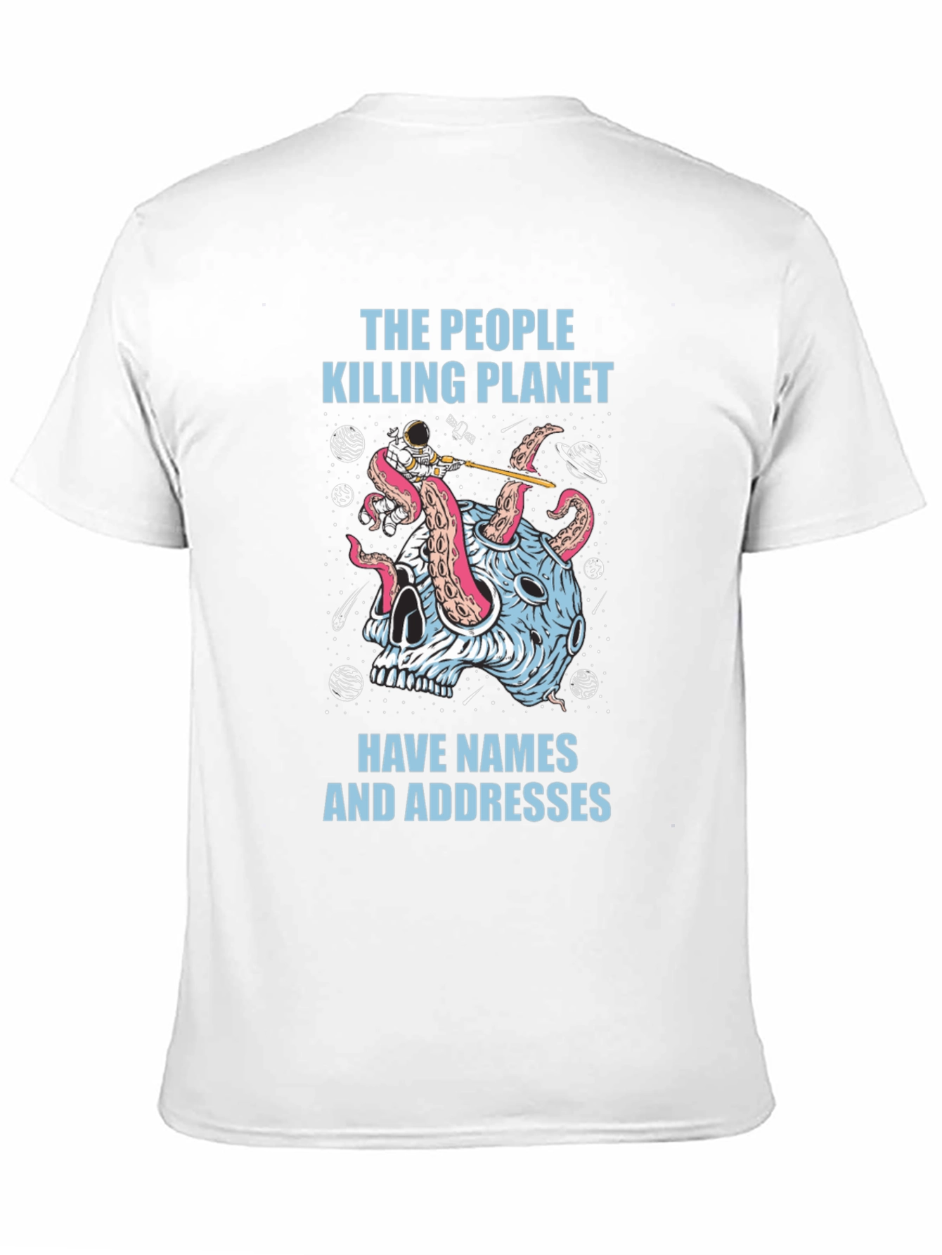 Planet Killer Graphic Tee - Earth Day Awareness