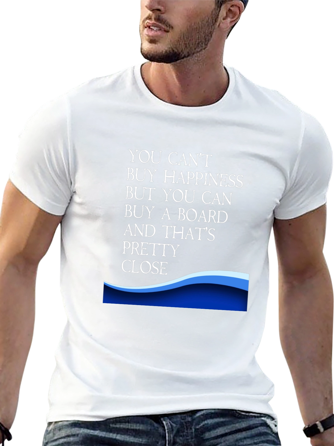 Board Sport Happiness Graphic Tee