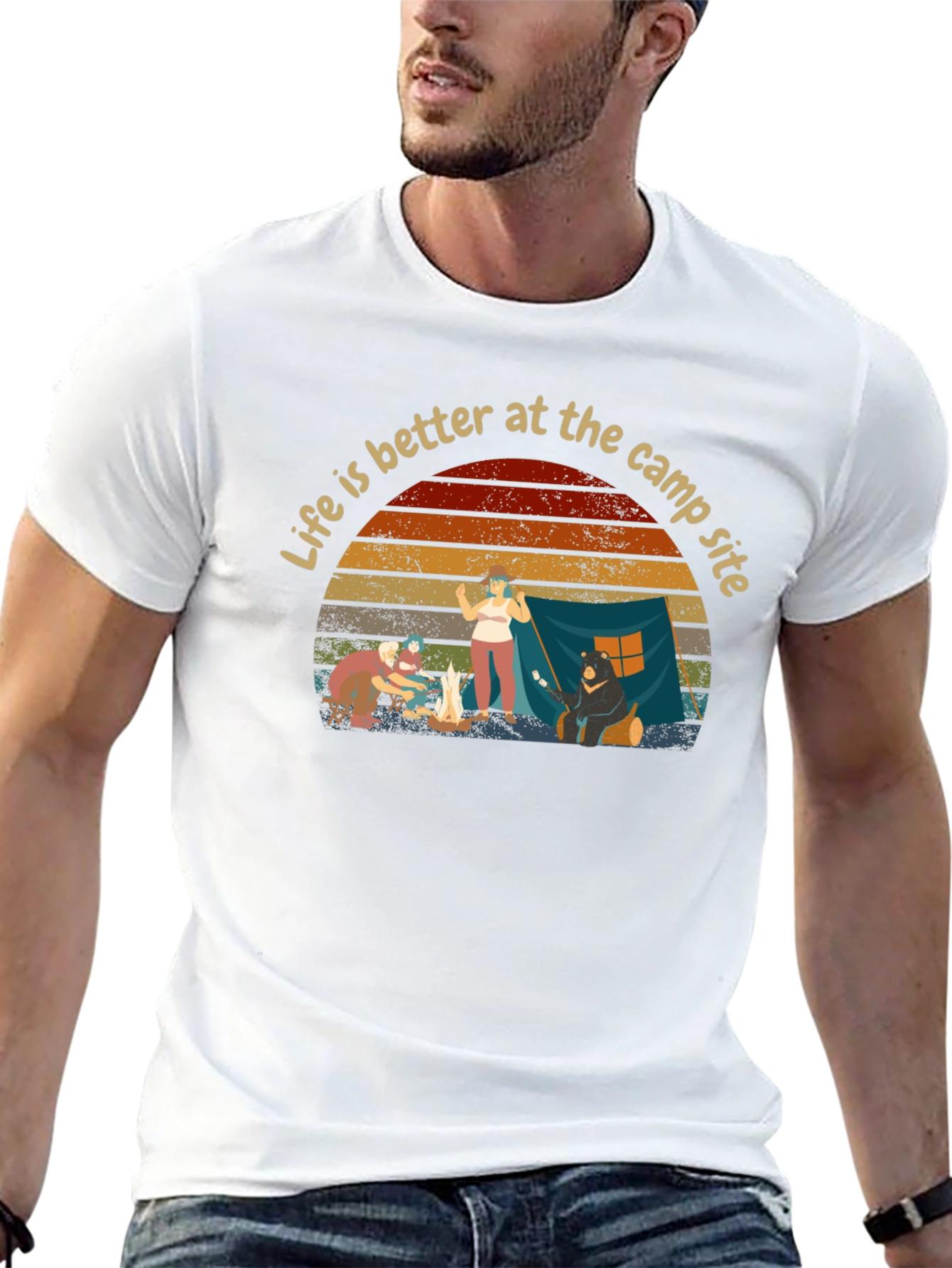 Camping Life T-Shirt: Better at the Campsite