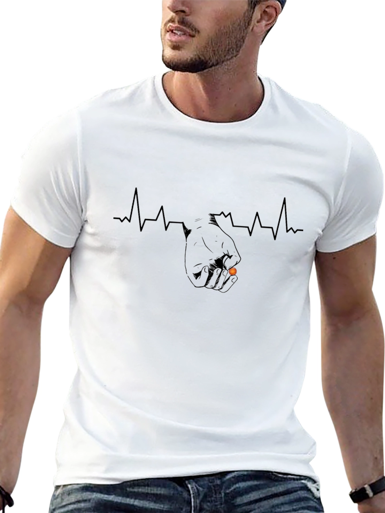 Heartbeat Gaming Tee - Gamers Essential