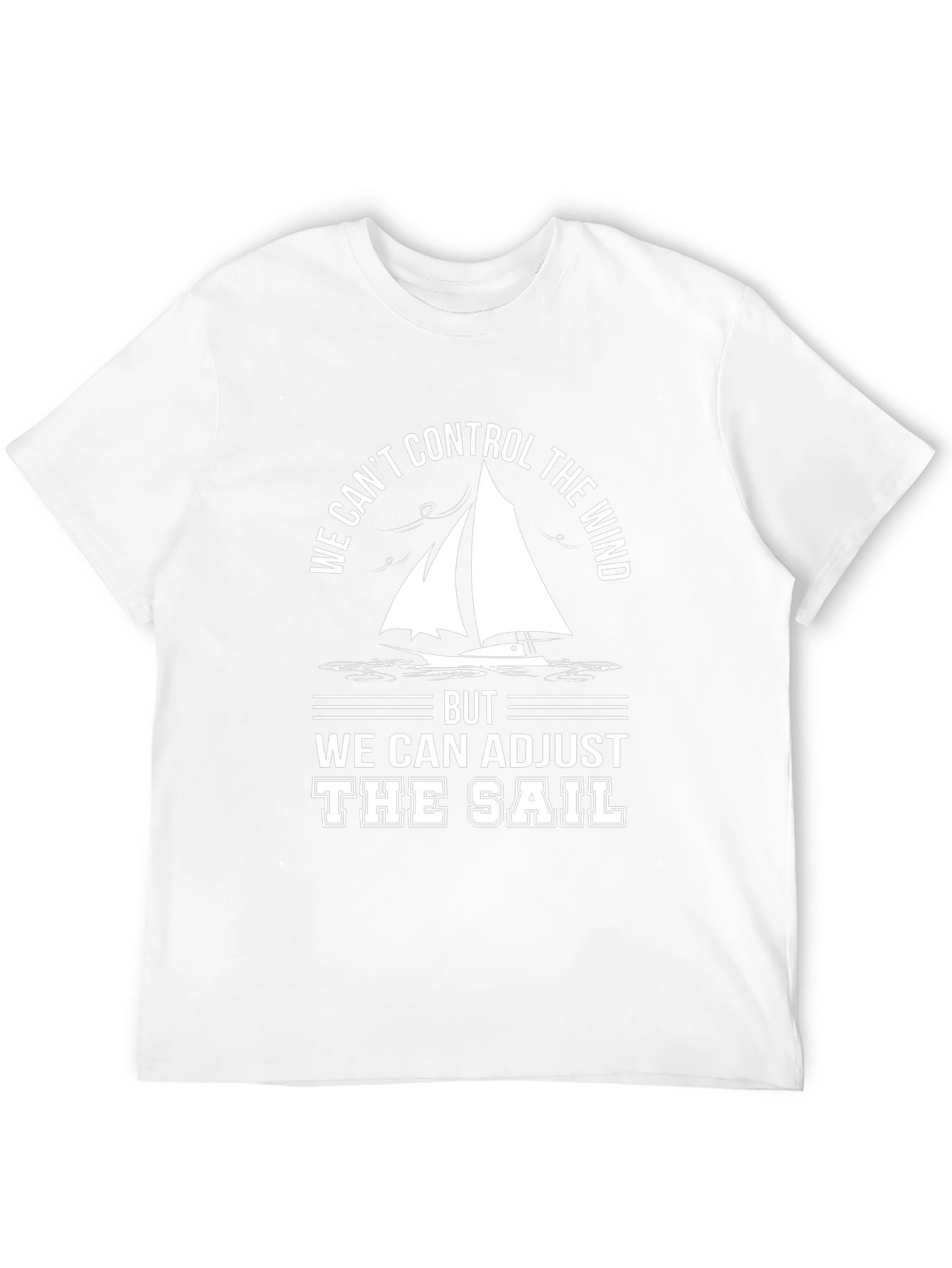 Sailing Wisdom Graphic Tee - Adjust the Sail