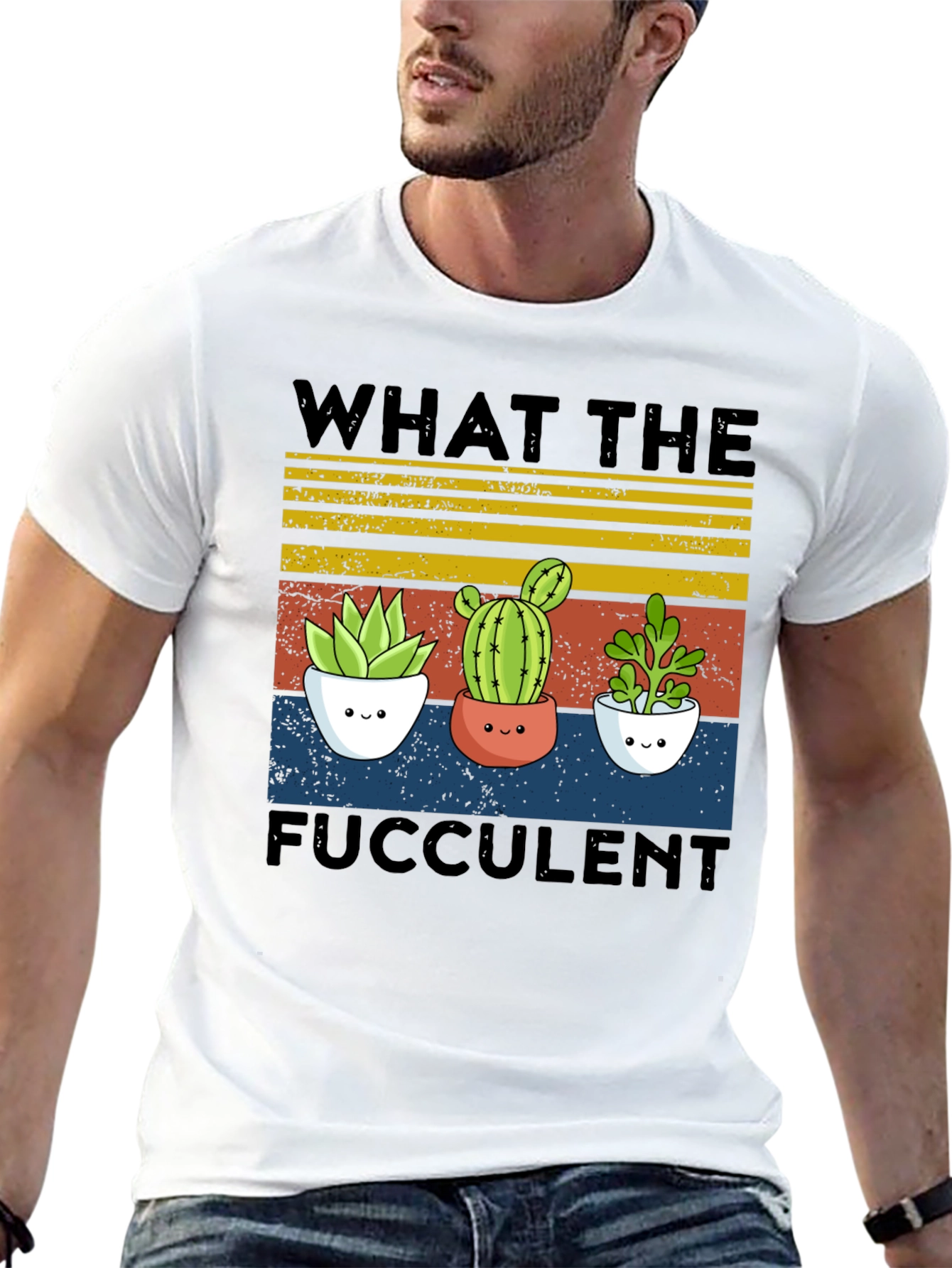 Fucculent Tee - Cute Cactus Plant Shirt
