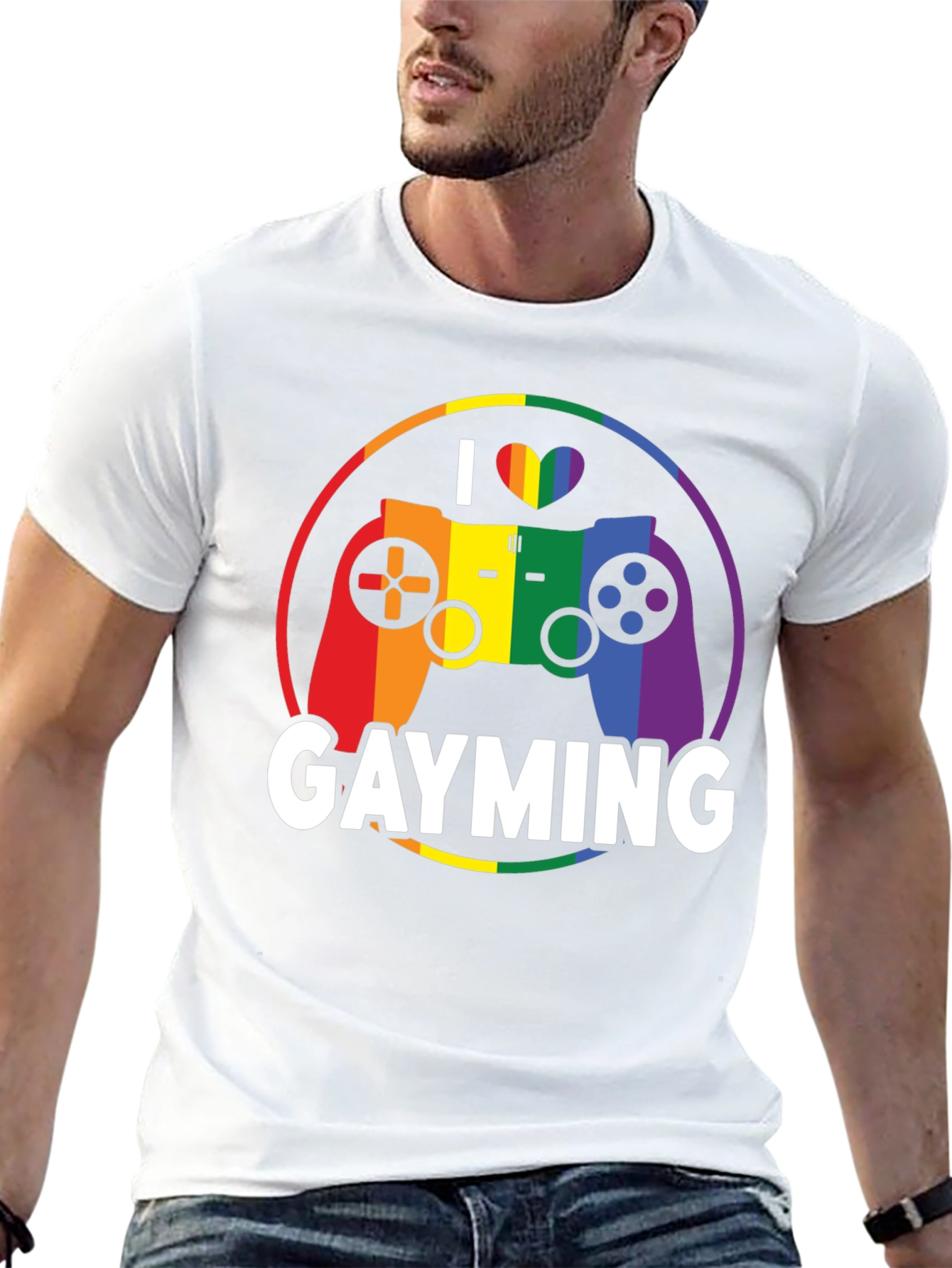 Gayming Pride T-Shirt - LGBTQ+ Gamer Tee