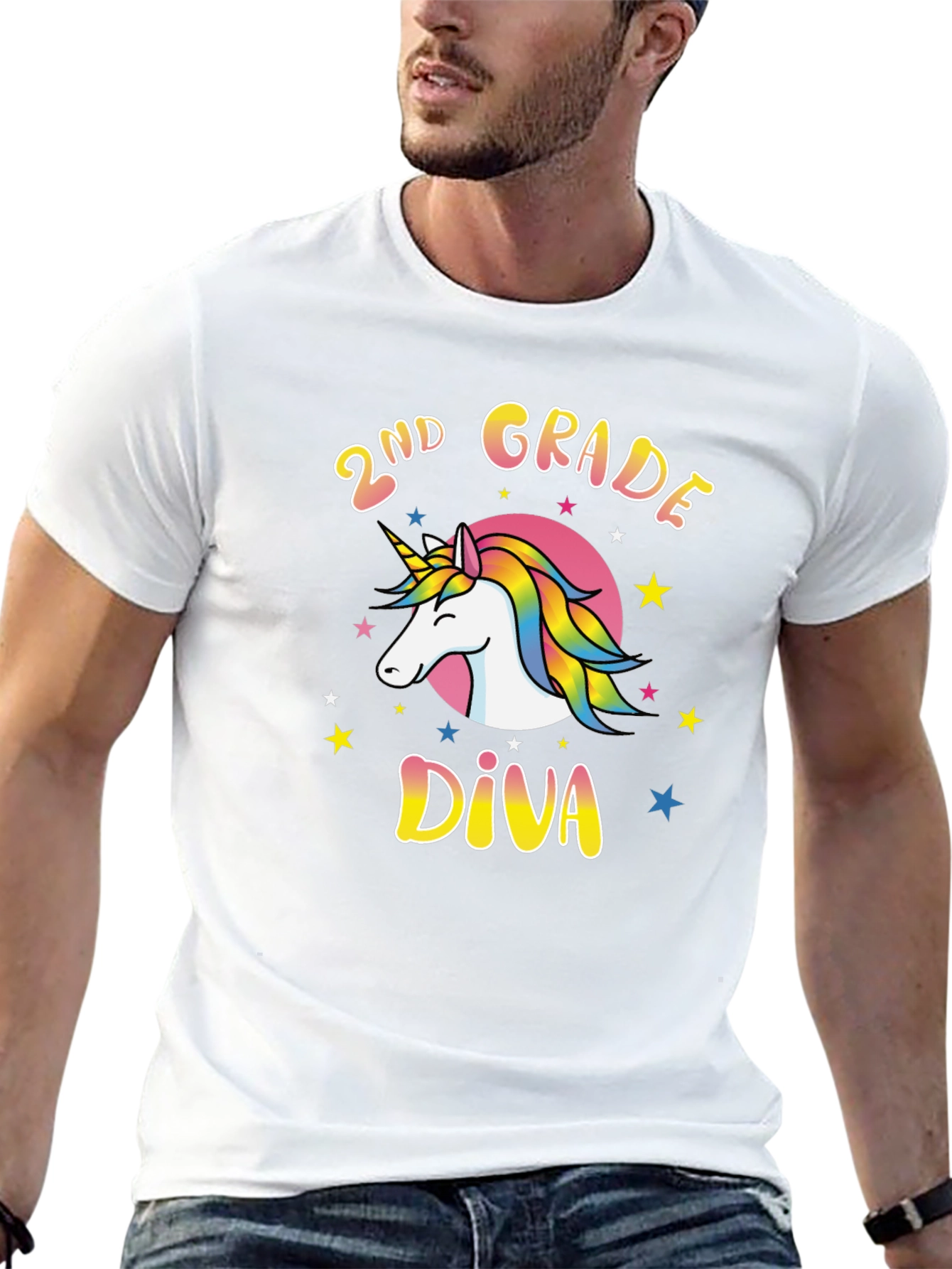 2nd Grade Diva Unicorn T-Shirt