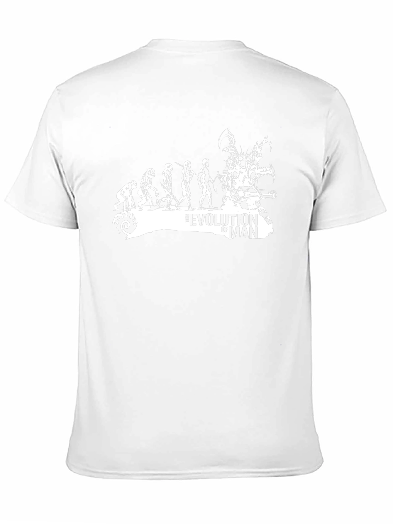 Evolution of Man Graphic Print T-Shirt