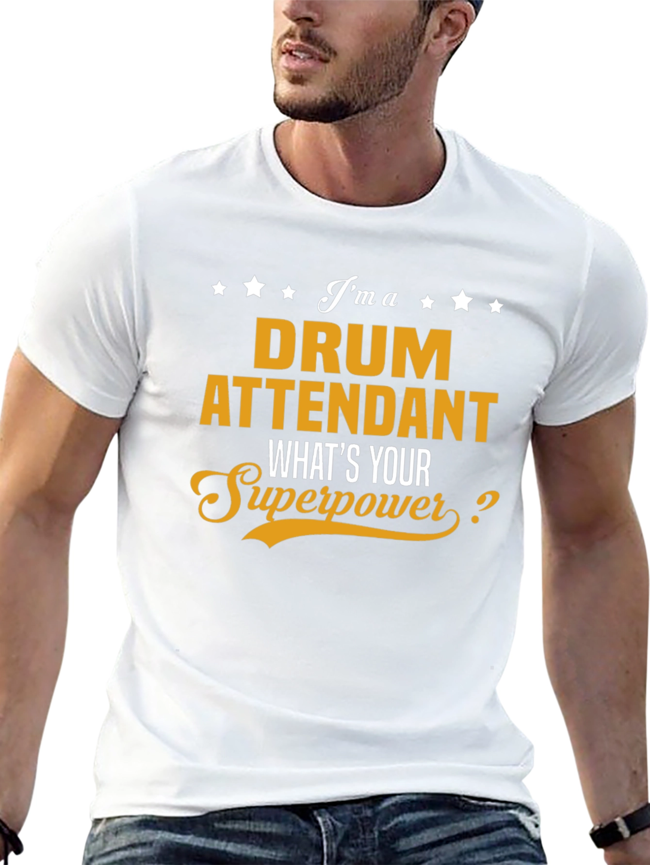 Drum Attendant Superpower T-Shirt