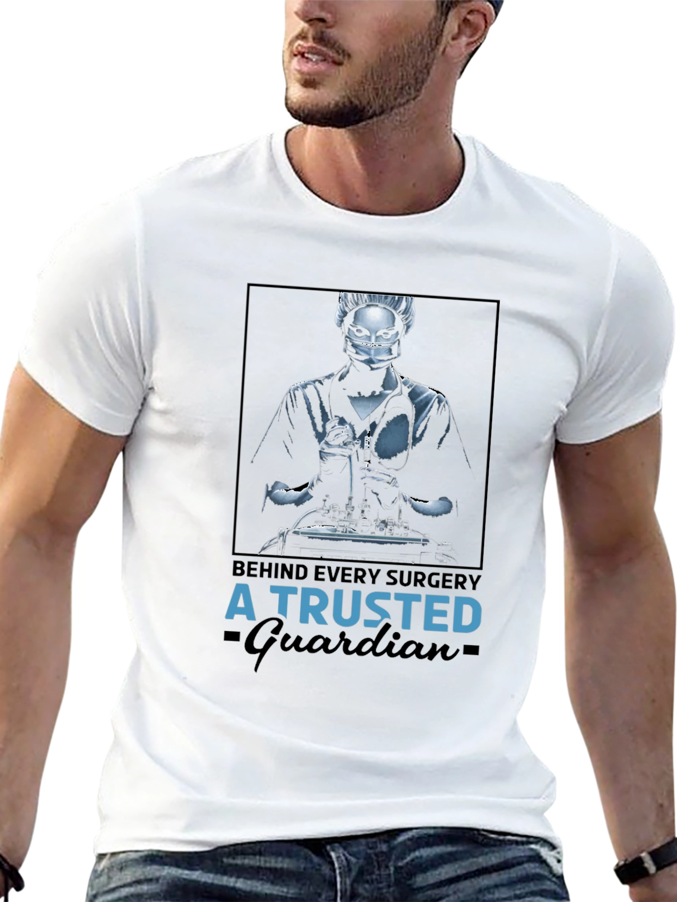 Surgeon Graphic Tee - A Trusted Guardian