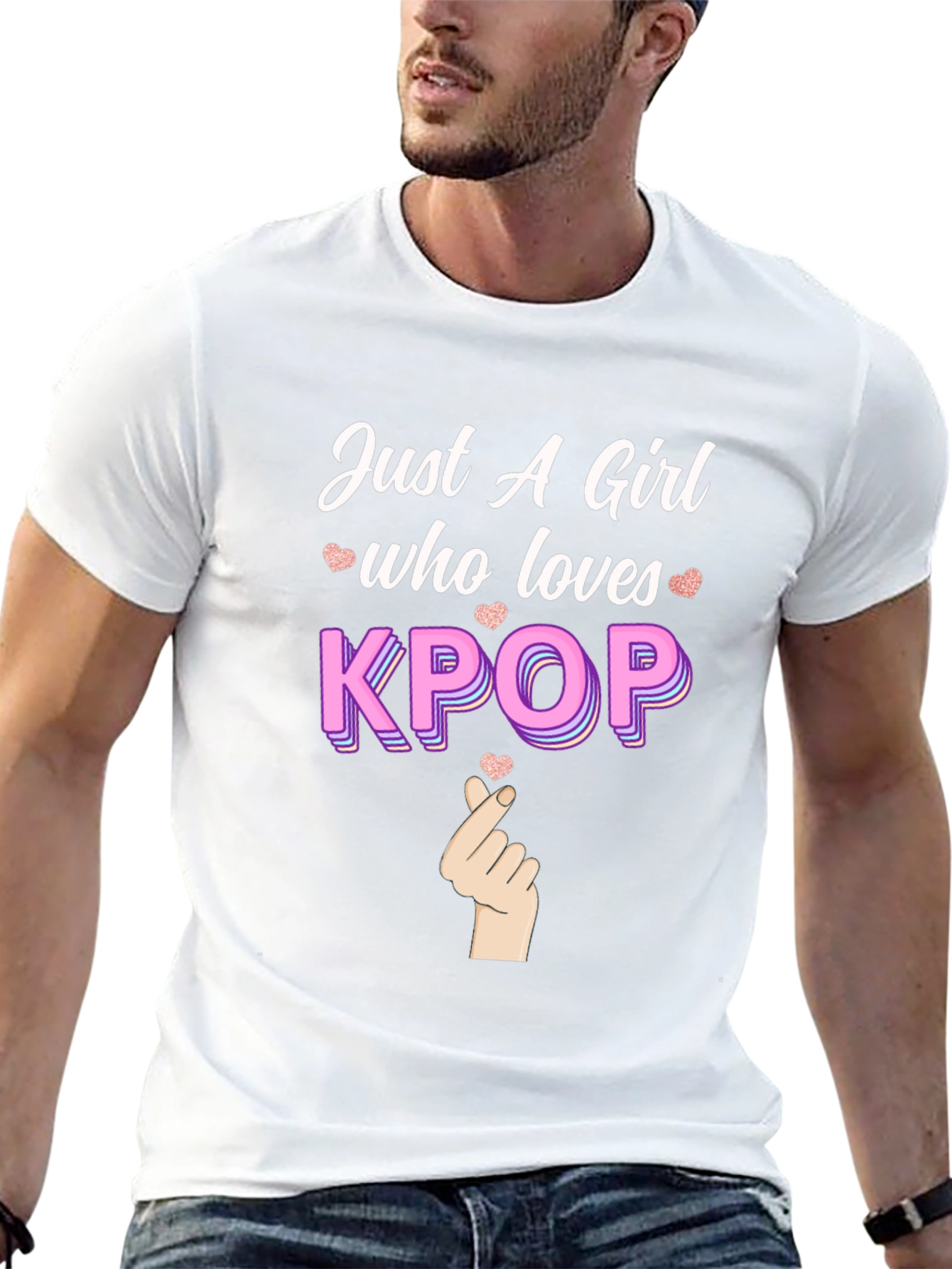 Just A Girl Who Loves Kpop T-Shirt