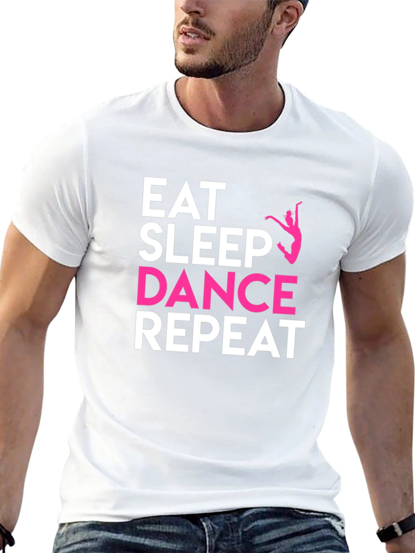 Eat Sleep Dance Repeat Graphic Tee