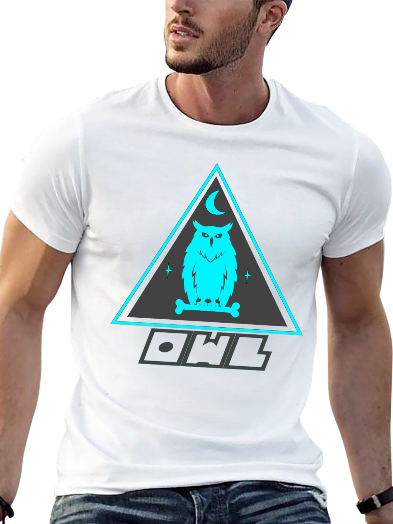 Owl Graphic Tee - Stylish Unisex T-Shirt