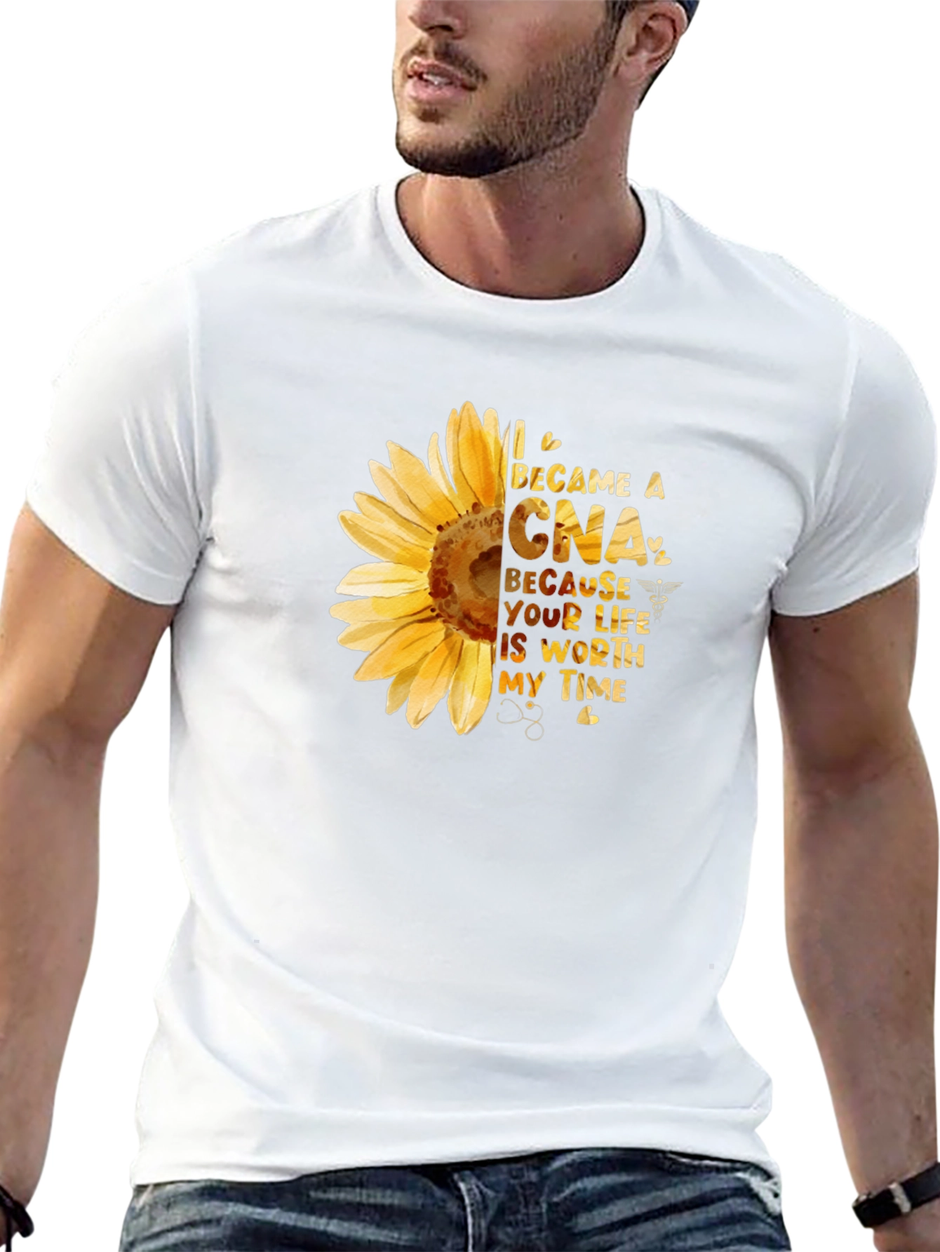 CNA Sunflower Graphic Tee